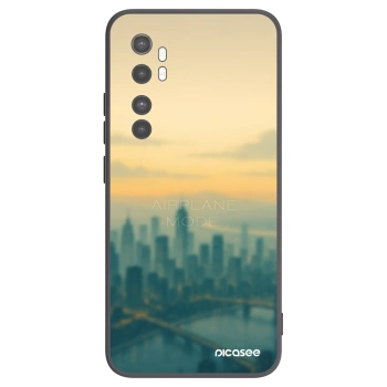 Picasee fekete szilikon tok az alábbi mobiltelefonokra Xiaomi Mi Note 10 Lite - Airplane mode