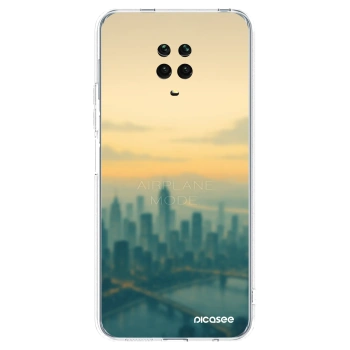 Picasee átlátszó szilikon tok az alábbi mobiltelefonokra Xiaomi Redmi Note 9S - Airplane mode