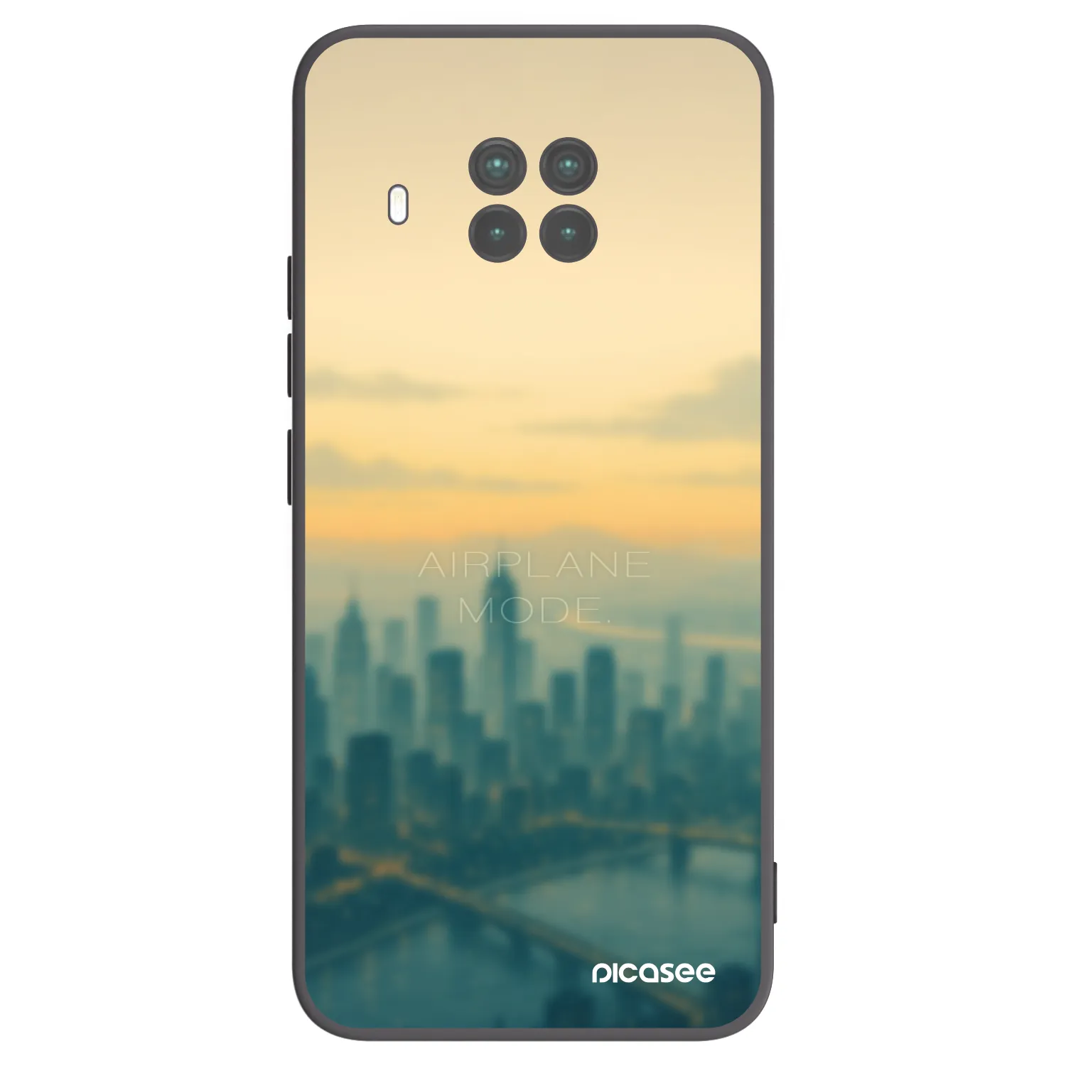 Picasee fekete szilikon tok az alábbi mobiltelefonokra Xiaomi Mi 10T Lite - Airplane mode
