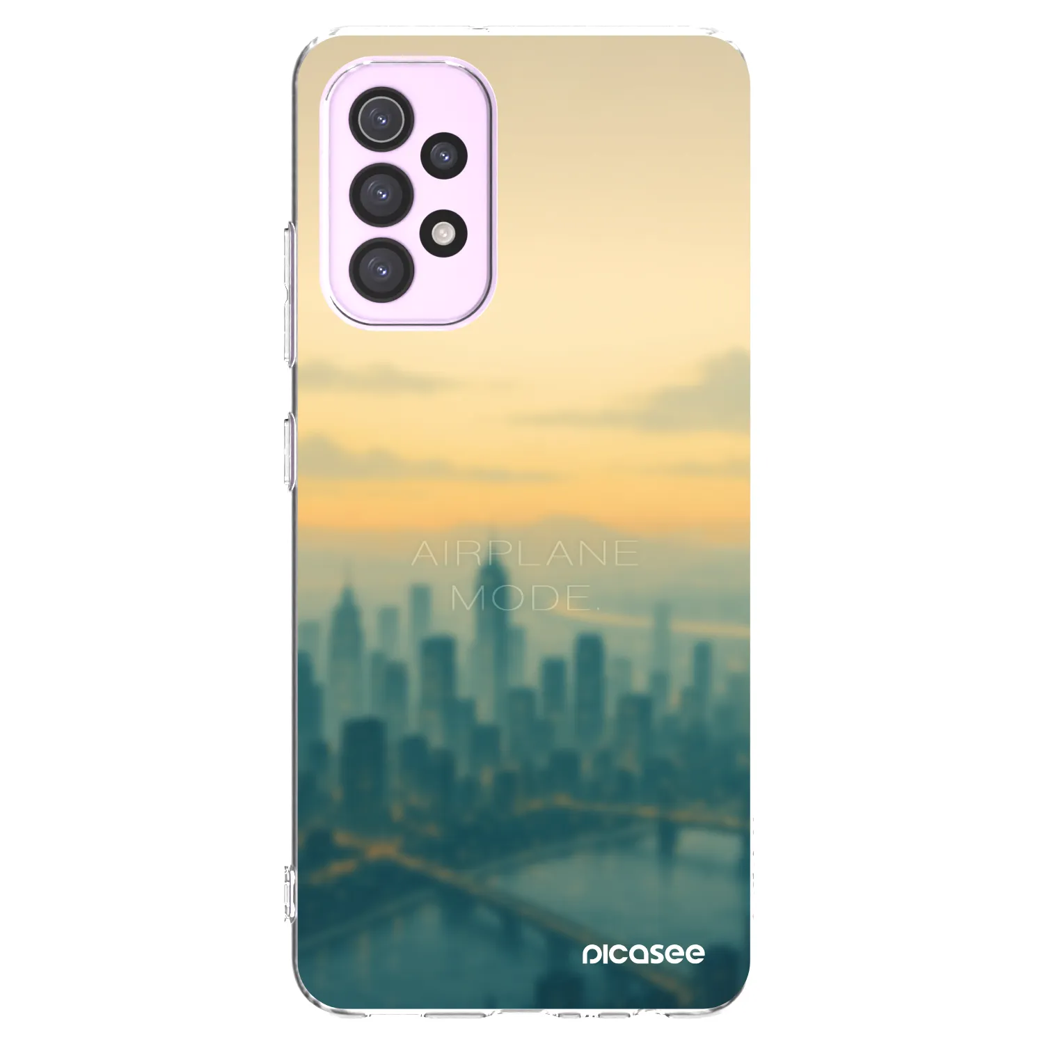 Picasee átlátszó szilikon tok az alábbi mobiltelefonokra Samsung Galaxy A32 5G A326B - Airplane mode