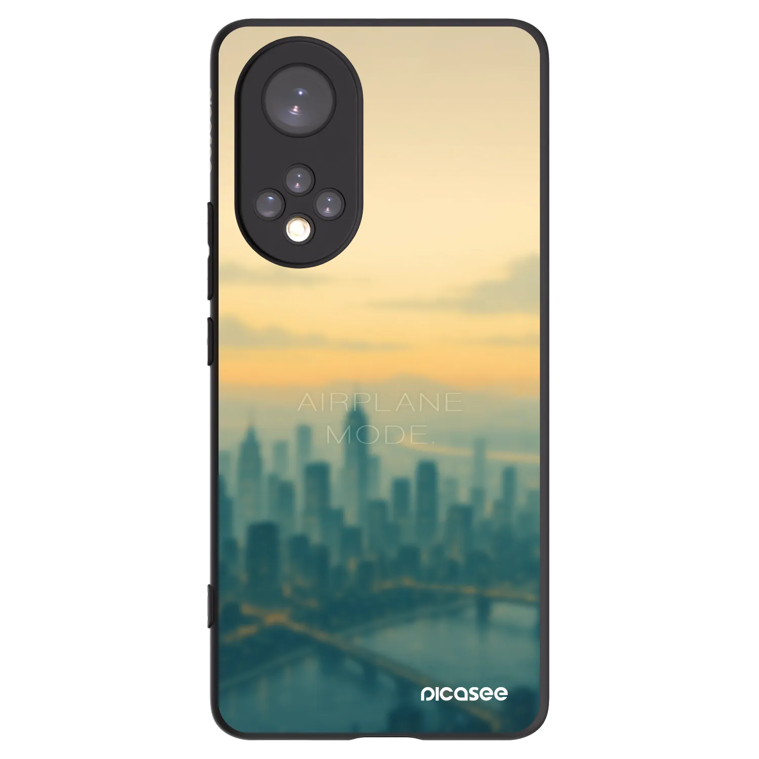 Picasee fekete szilikon tok az alábbi mobiltelefonokra Huawei Nova 9 - Airplane mode