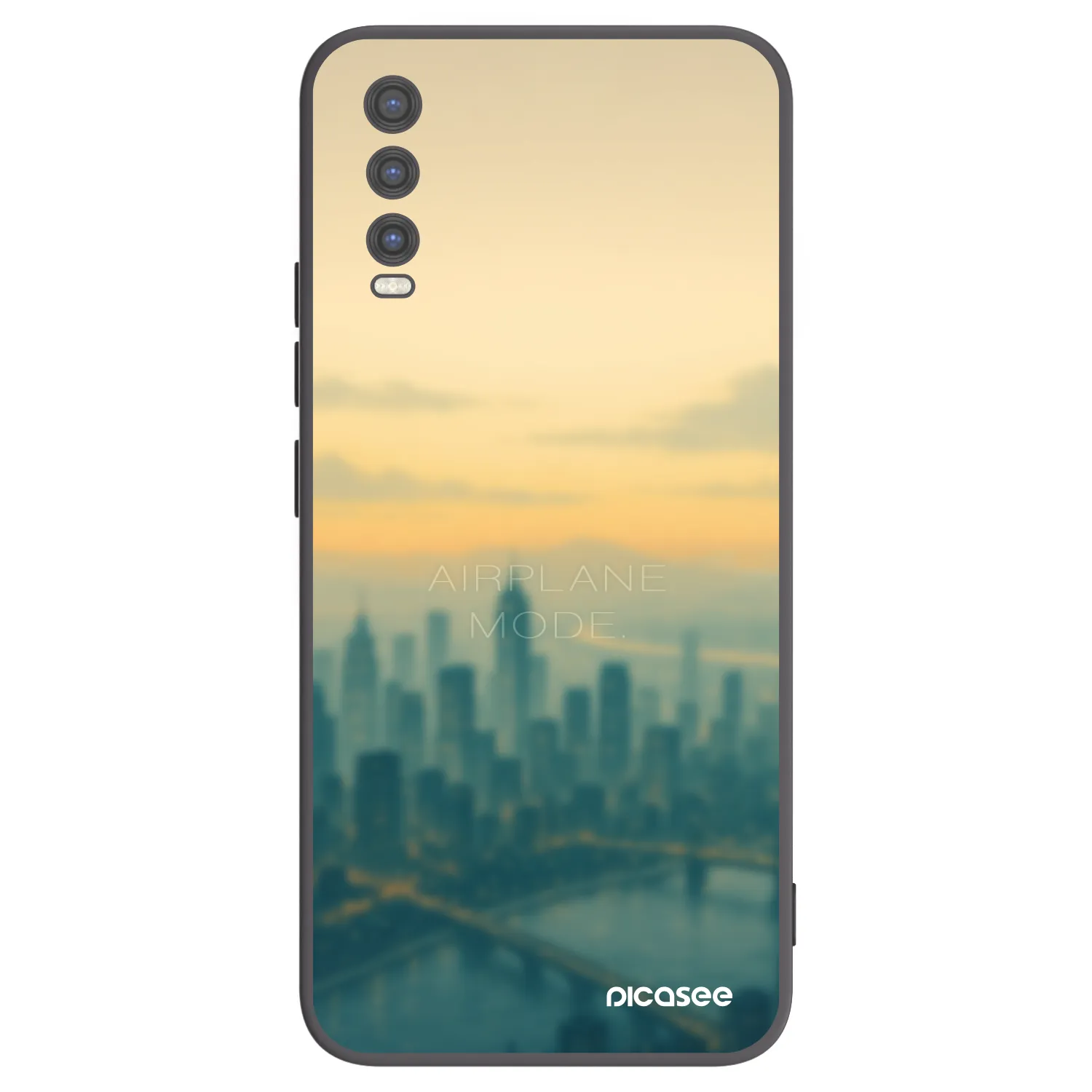 Picasee fekete szilikon tok az alábbi mobiltelefonokra Vivo Y20s - Airplane mode
