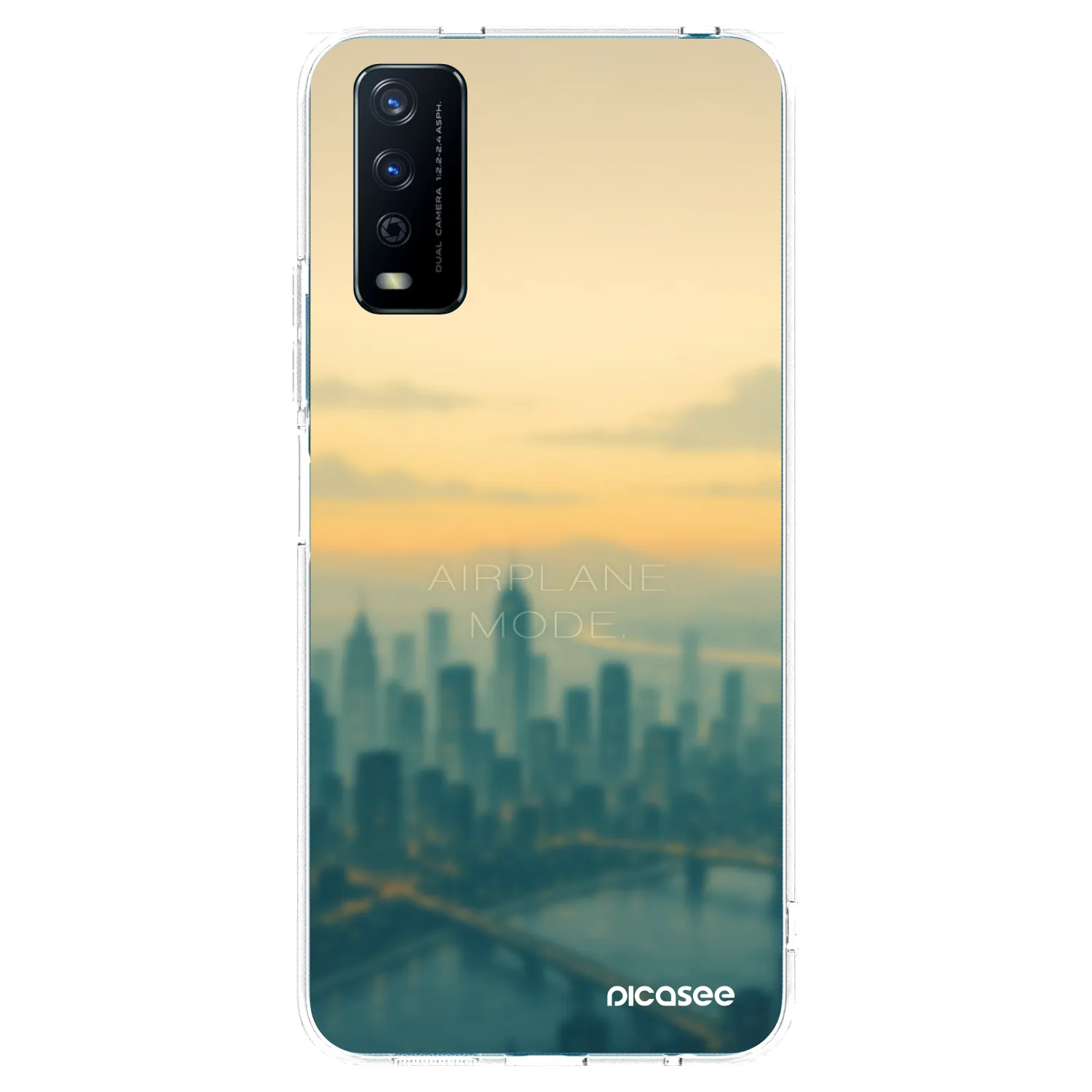 Picasee átlátszó szilikon tok az alábbi mobiltelefonokra Vivo Y11s - Airplane mode