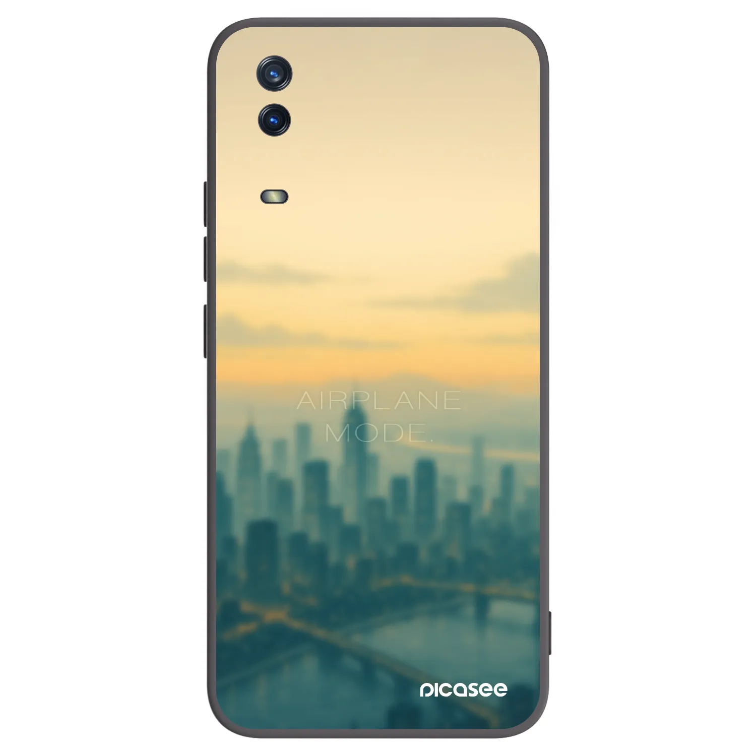Picasee fekete szilikon tok az alábbi mobiltelefonokra Vivo Y11s - Airplane mode