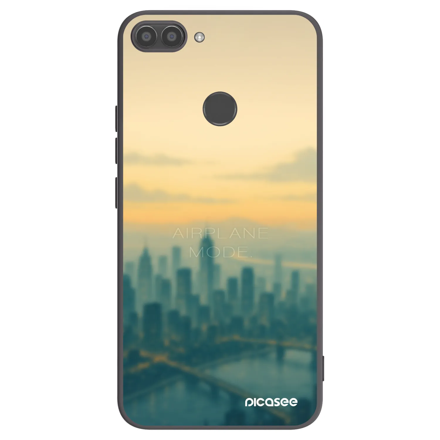 Picasee fekete szilikon tok az alábbi mobiltelefonokra Huawei P Smart - Airplane mode