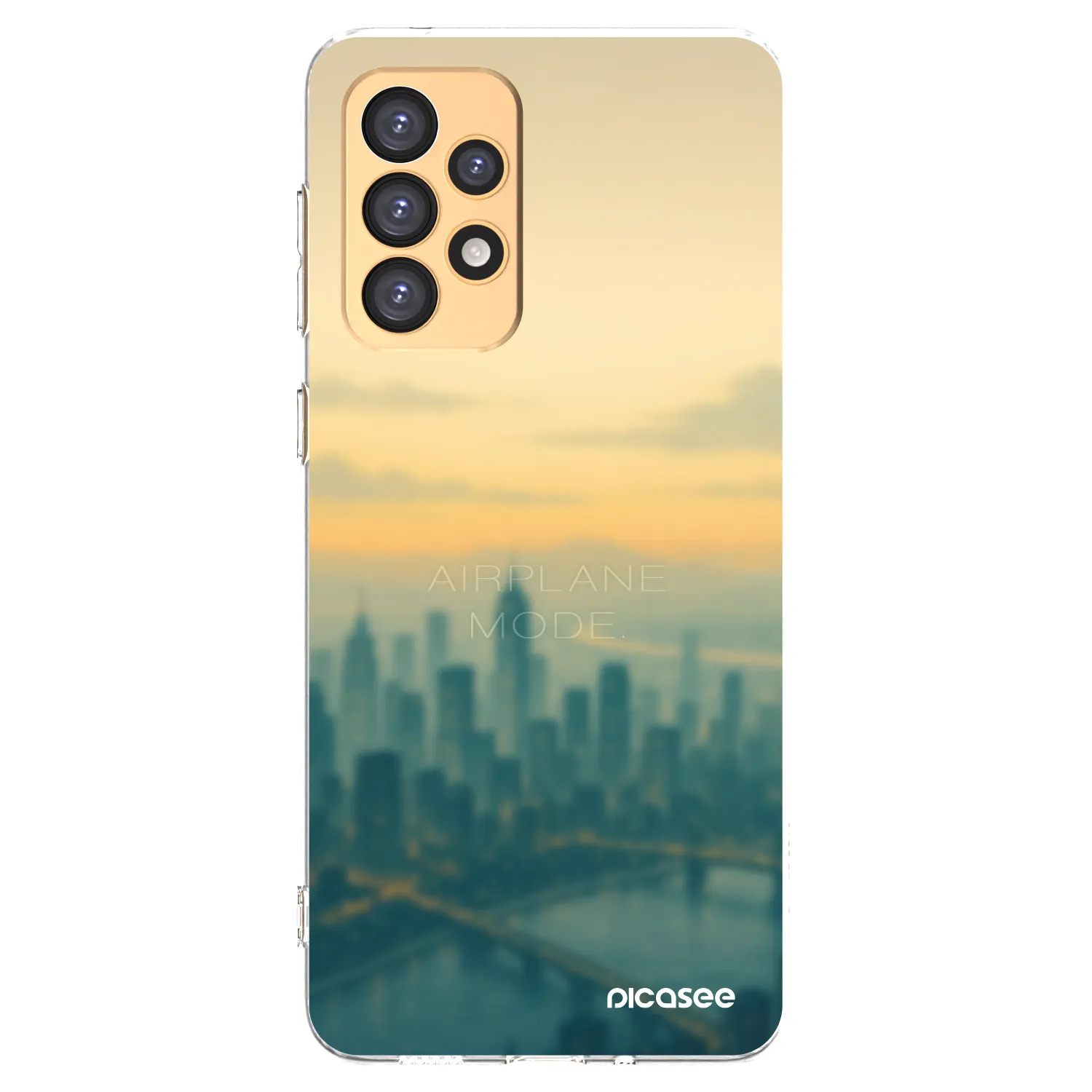 Picasee átlátszó szilikon tok az alábbi mobiltelefonokra Samsung Galaxy A33 5G A336 - Airplane mode