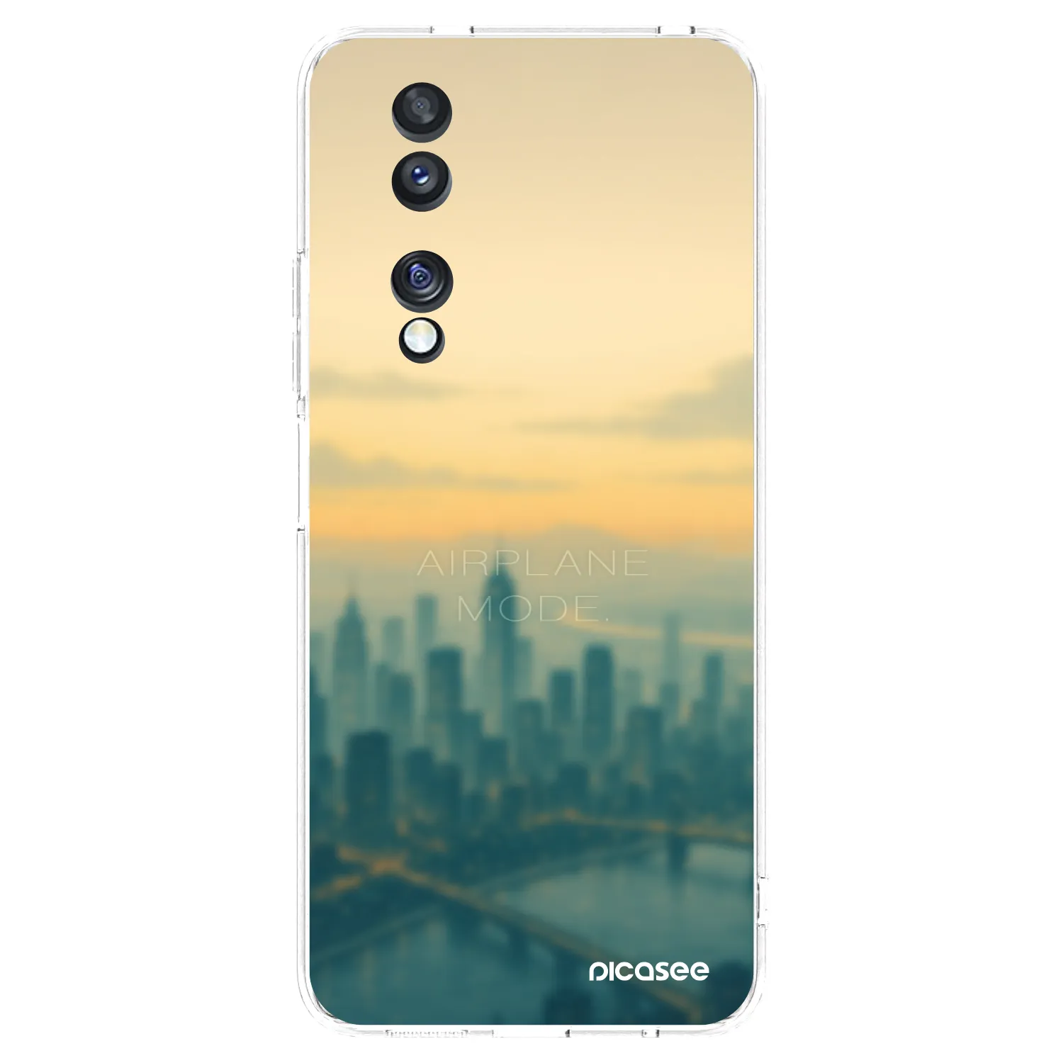 Picasee átlátszó szilikon tok az alábbi mobiltelefonokra Honor 70 - Airplane mode