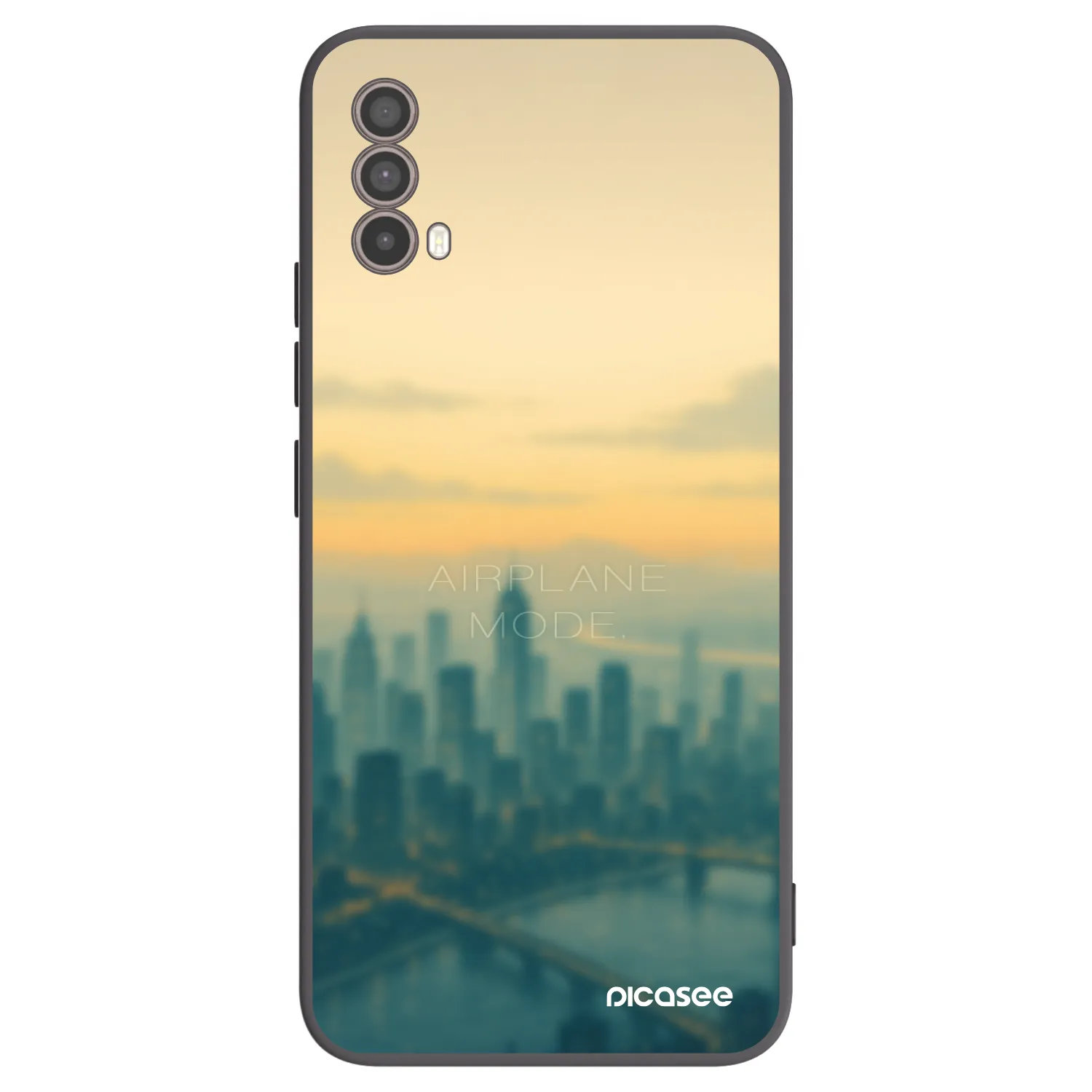 Picasee fekete szilikon tok az alábbi mobiltelefonokra Motorola Moto E40 - Airplane mode