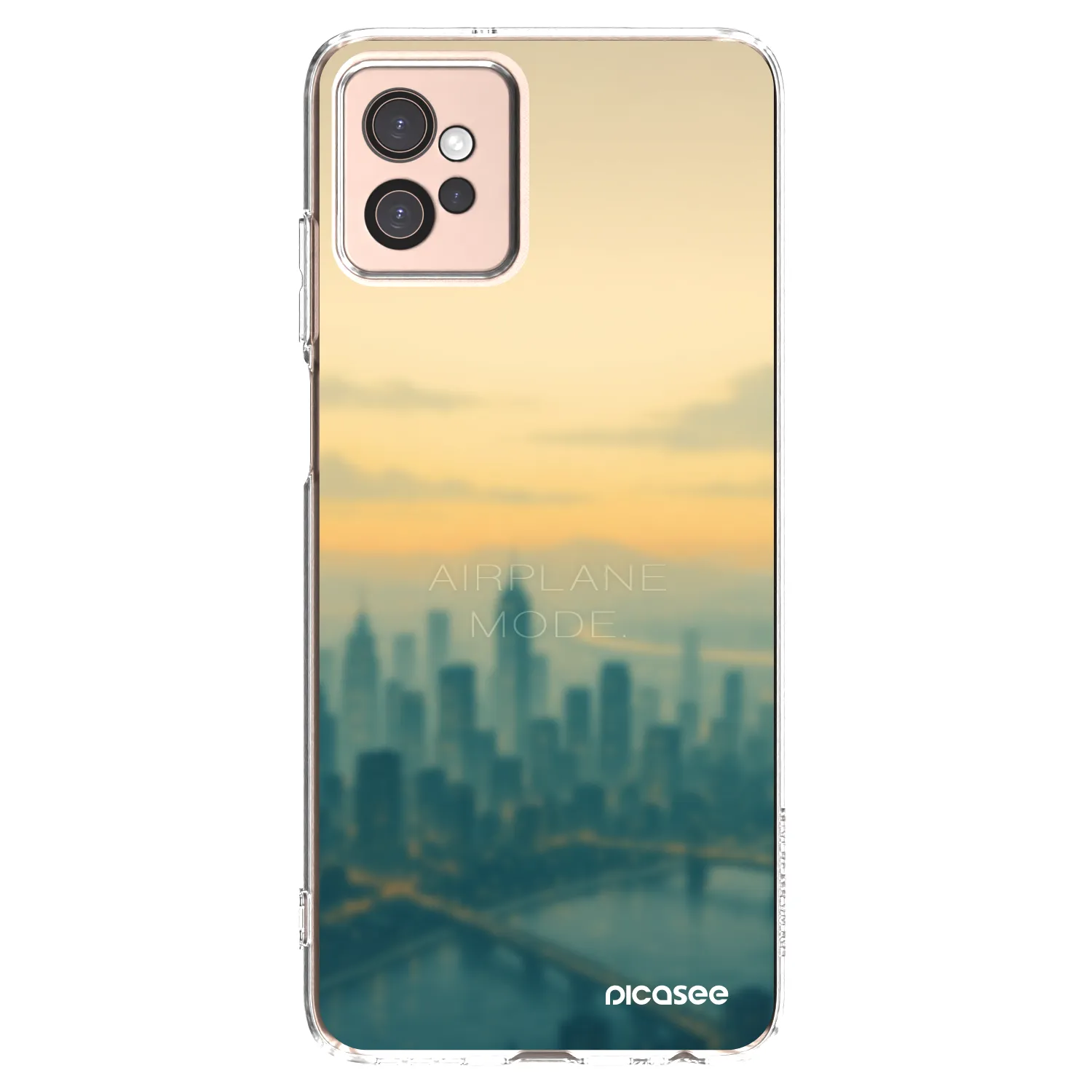 Picasee átlátszó szilikon tok az alábbi mobiltelefonokra Motorola Moto G32 - Airplane mode