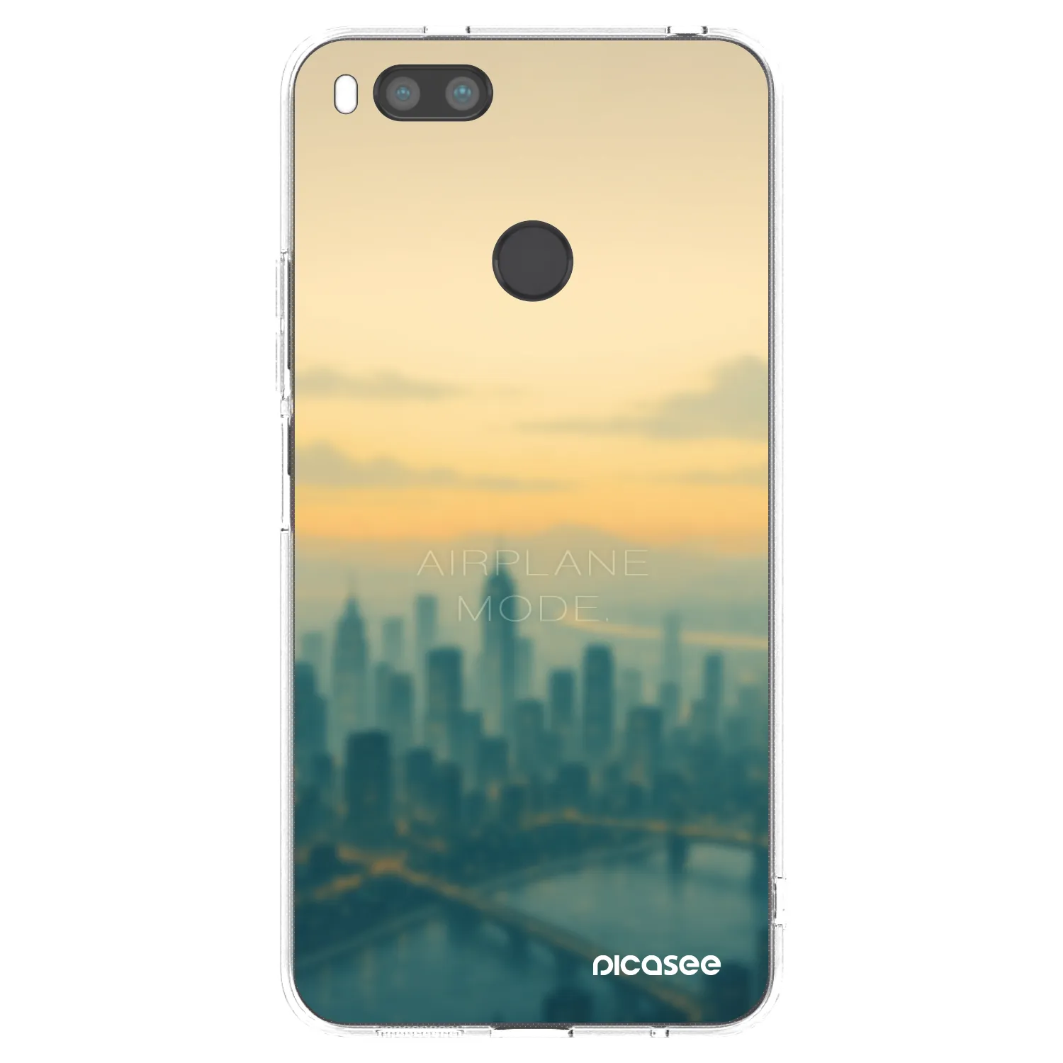Picasee átlátszó szilikon tok az alábbi mobiltelefonokra Xiaomi Redmi A1 - Airplane mode