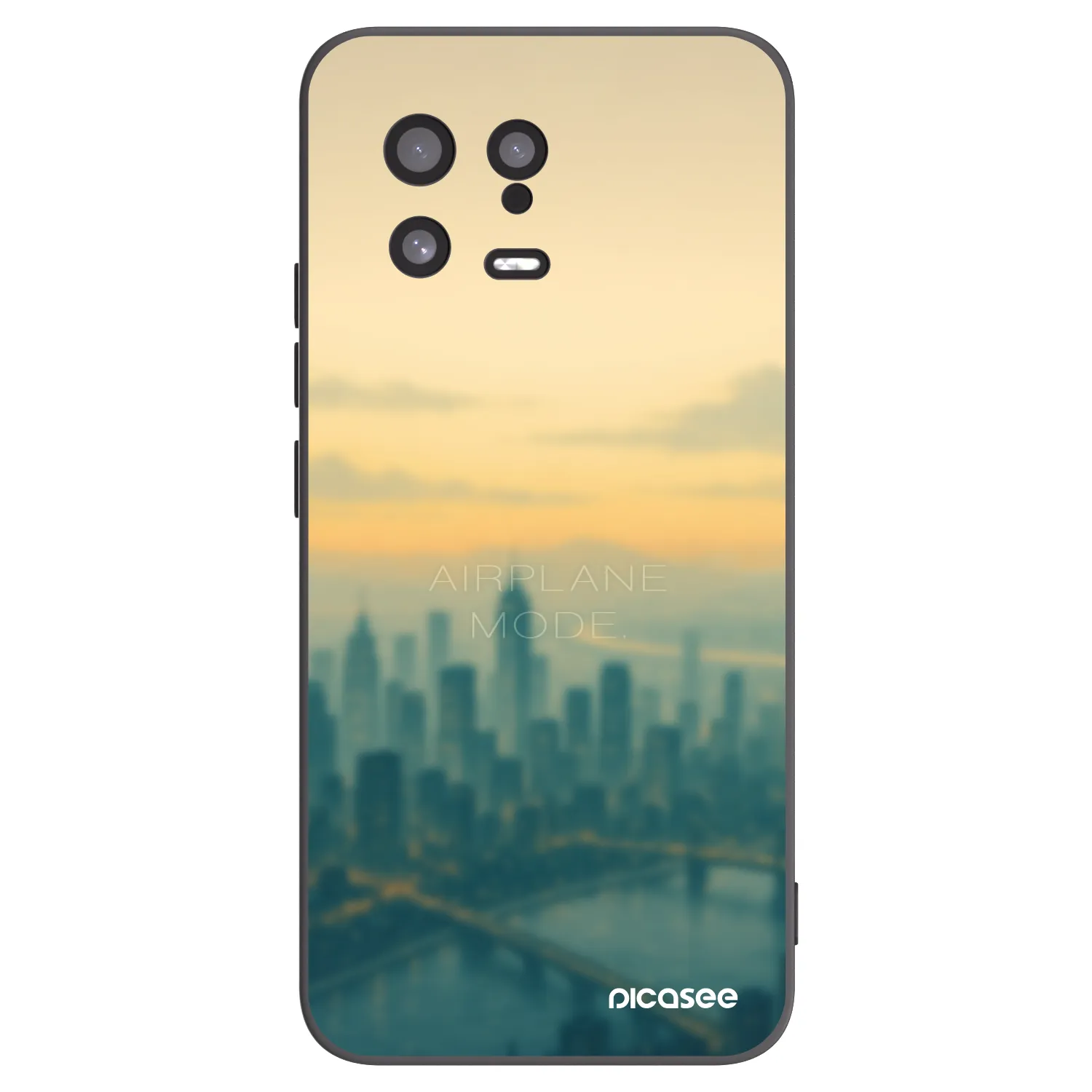 Picasee fekete szilikon tok az alábbi mobiltelefonokra Xiaomi 13 - Airplane mode