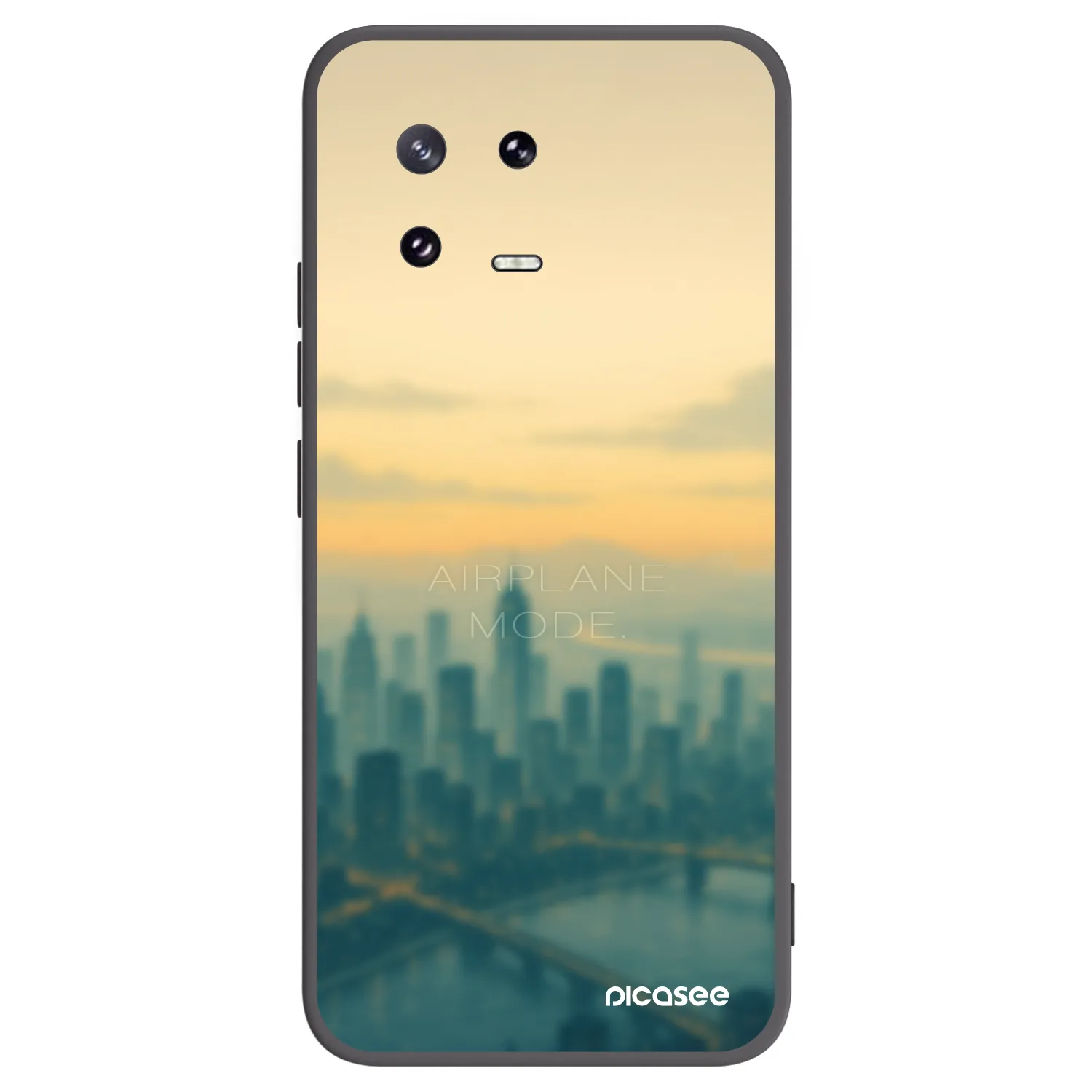 Picasee fekete szilikon tok az alábbi mobiltelefonokra Xiaomi 13 Pro - Airplane mode