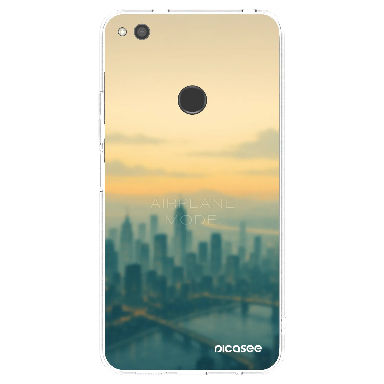 Picasee átlátszó szilikon tok az alábbi mobiltelefonokra Huawei P9 Lite 2017 - Airplane mode