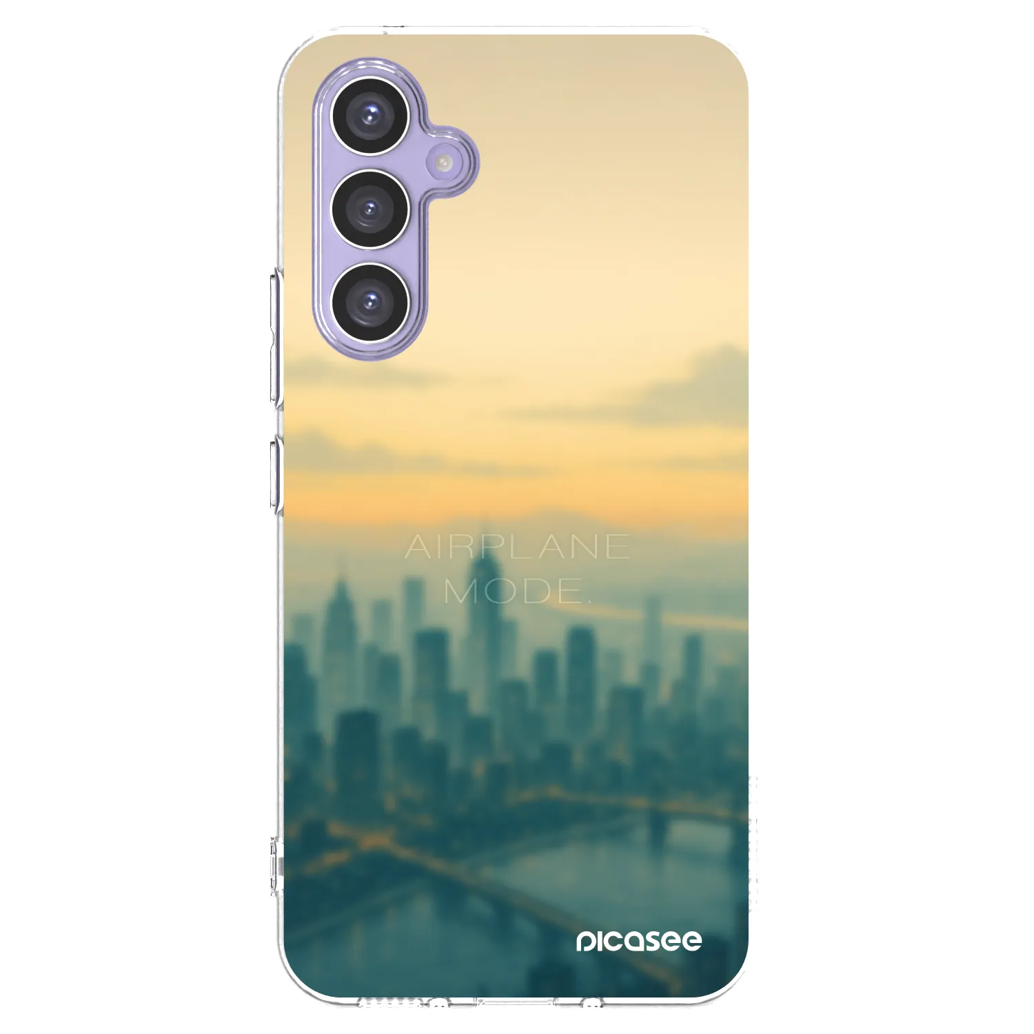 Picasee átlátszó szilikon tok az alábbi mobiltelefonokra Samsung Galaxy A54 5G A546B - Airplane mode