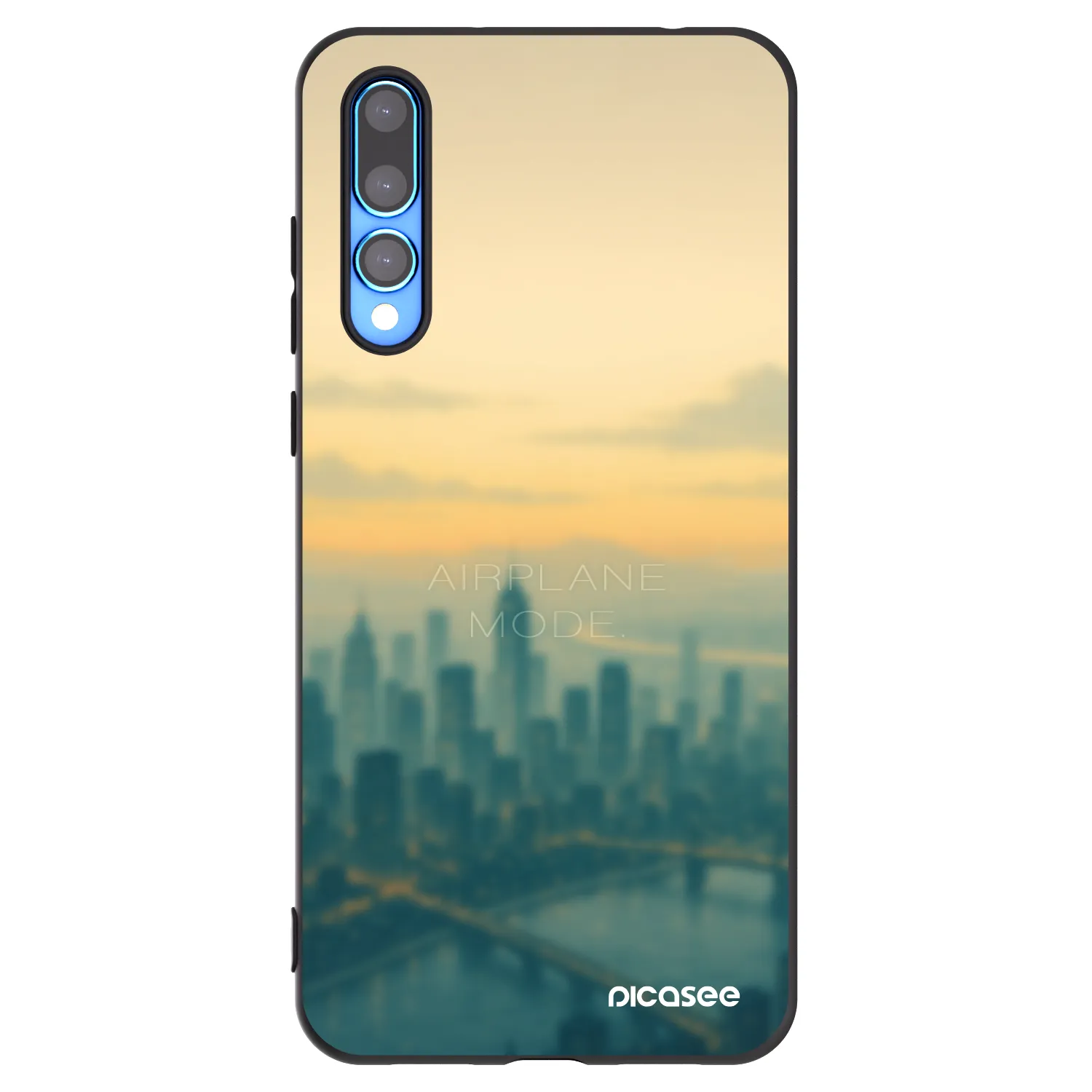 Picasee fekete szilikon tok az alábbi mobiltelefonokra Huawei P20 Pro - Airplane mode