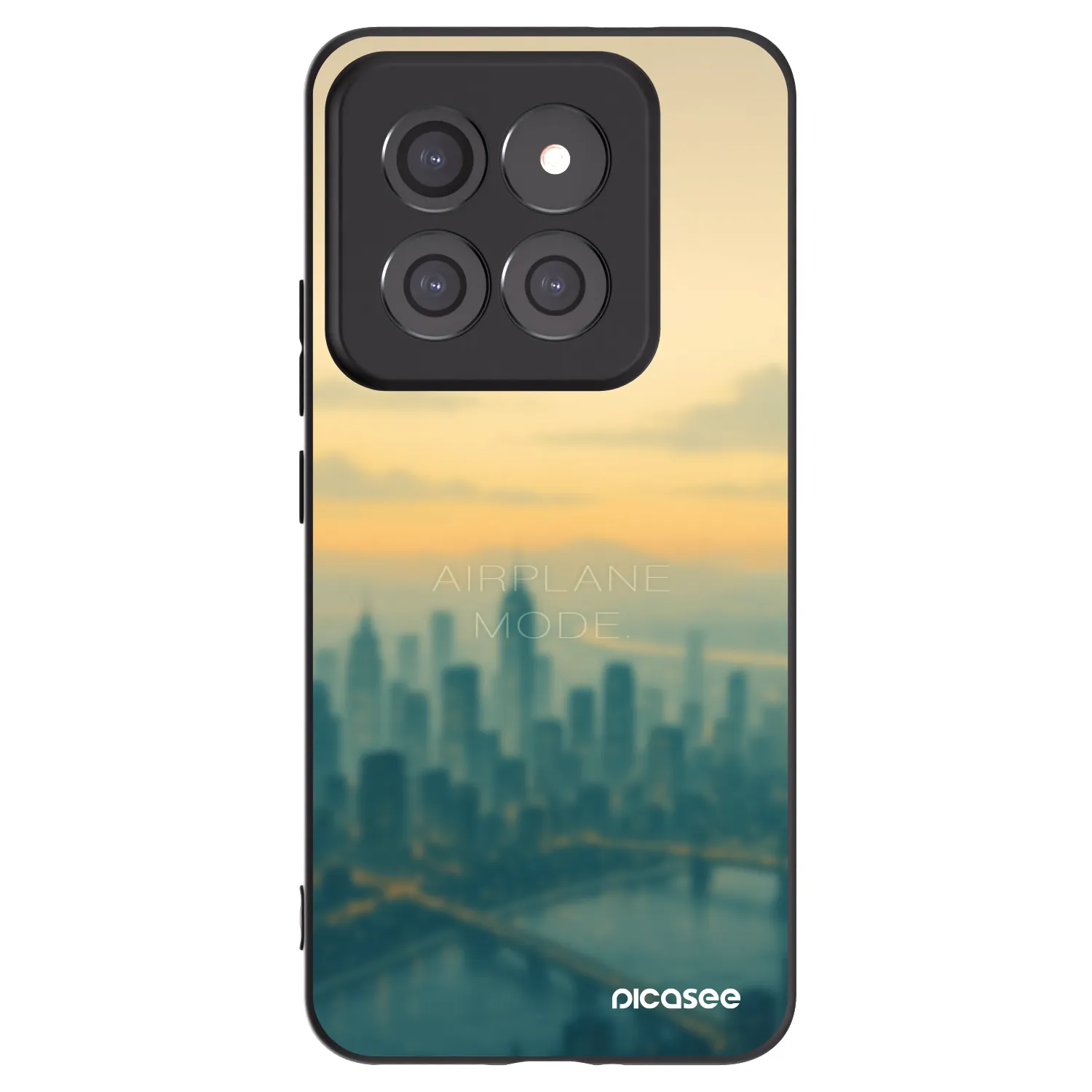 Picasee fekete szilikon tok az alábbi mobiltelefonokra Xiaomi 14 Pro - Airplane mode