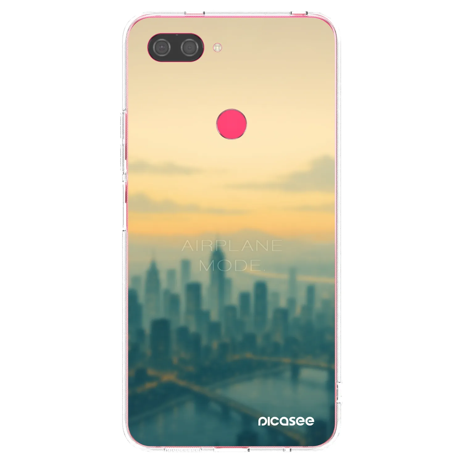 Picasee átlátszó szilikon tok az alábbi mobiltelefonokra Xiaomi Mi 8 Lite - Airplane mode