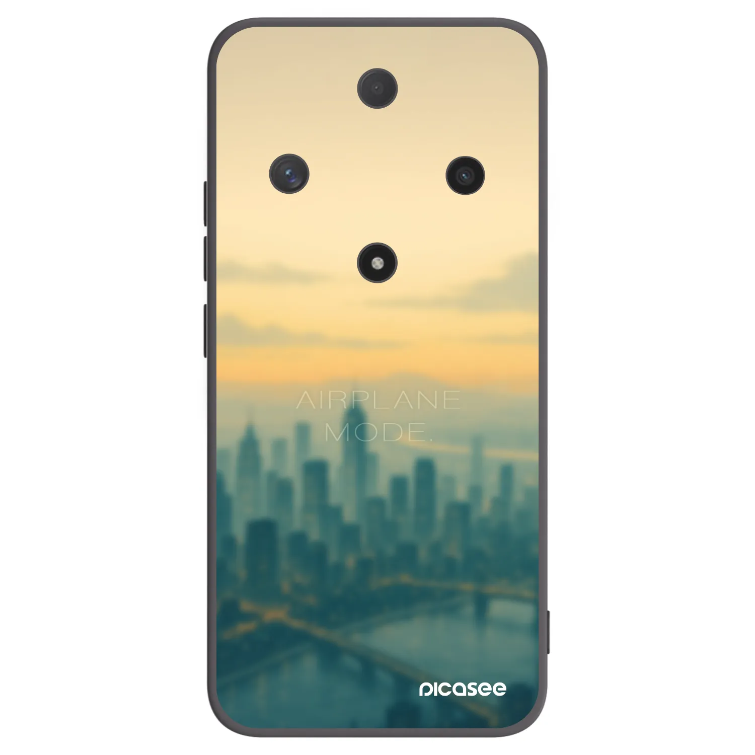 Picasee fekete szilikon tok az alábbi mobiltelefonokra Honor Magic6 Lite 5G - Airplane mode