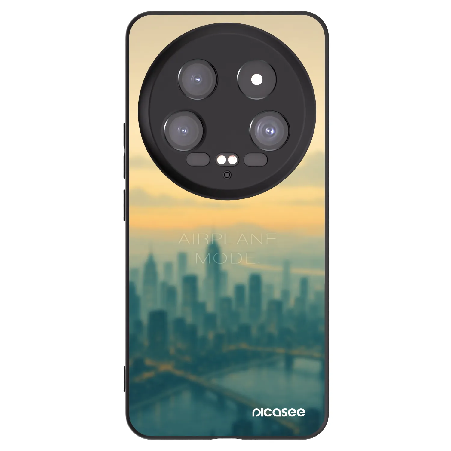 Picasee fekete szilikon tok az alábbi mobiltelefonokra Xiaomi 14 Ultra - Airplane mode
