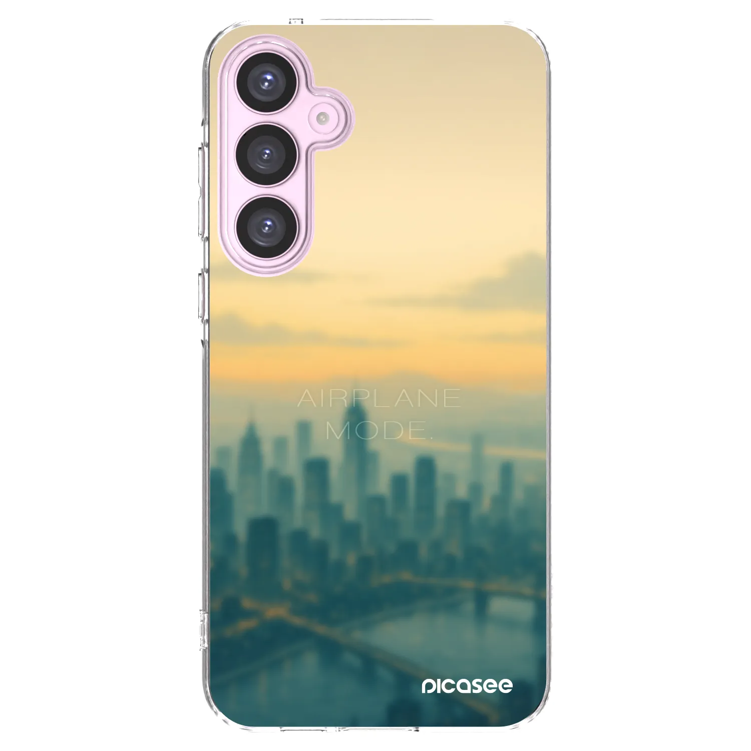 Picasee átlátszó szilikon tok az alábbi mobiltelefonokra Samsung Galaxy A55 5G A556B - Airplane mode
