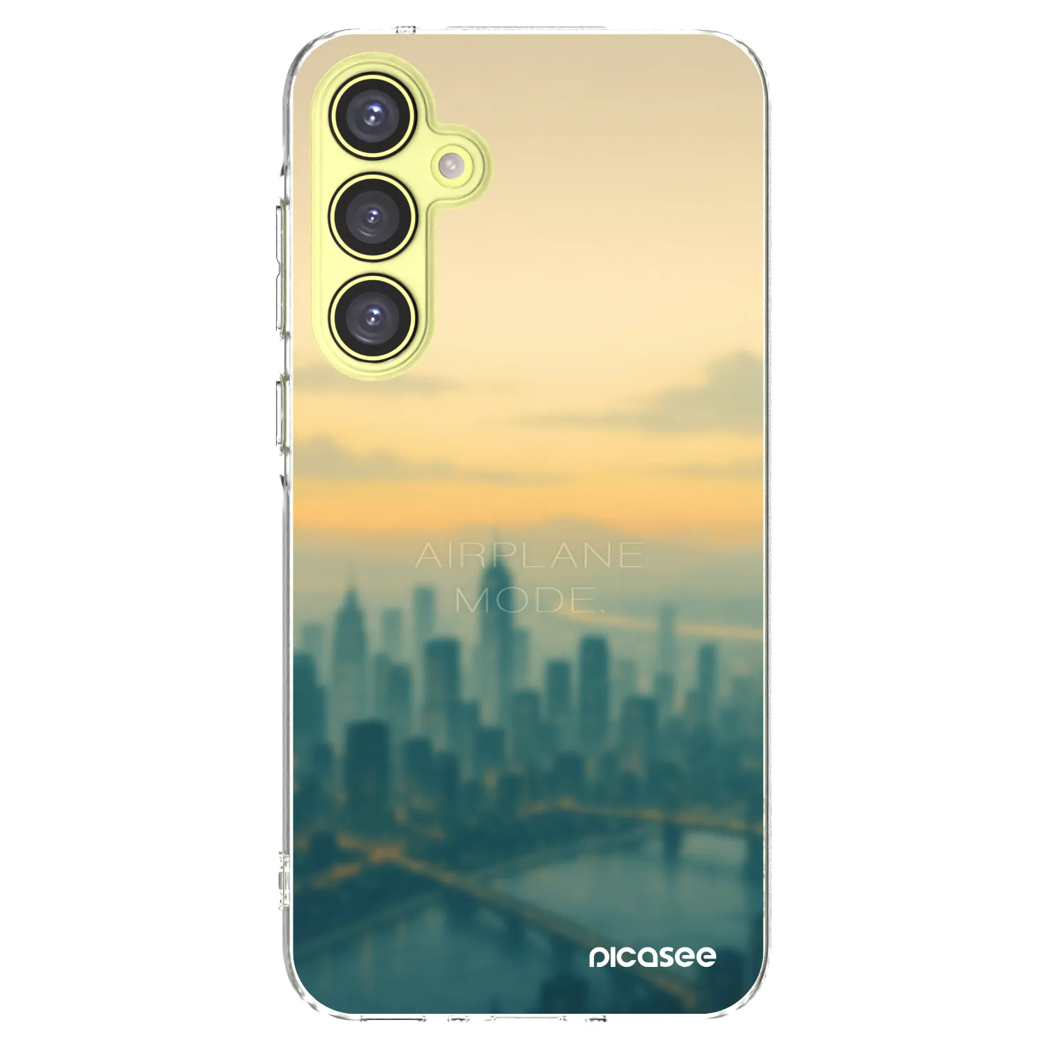 Picasee átlátszó szilikon tok az alábbi mobiltelefonokra Samsung Galaxy A35 5G A356B - Airplane mode