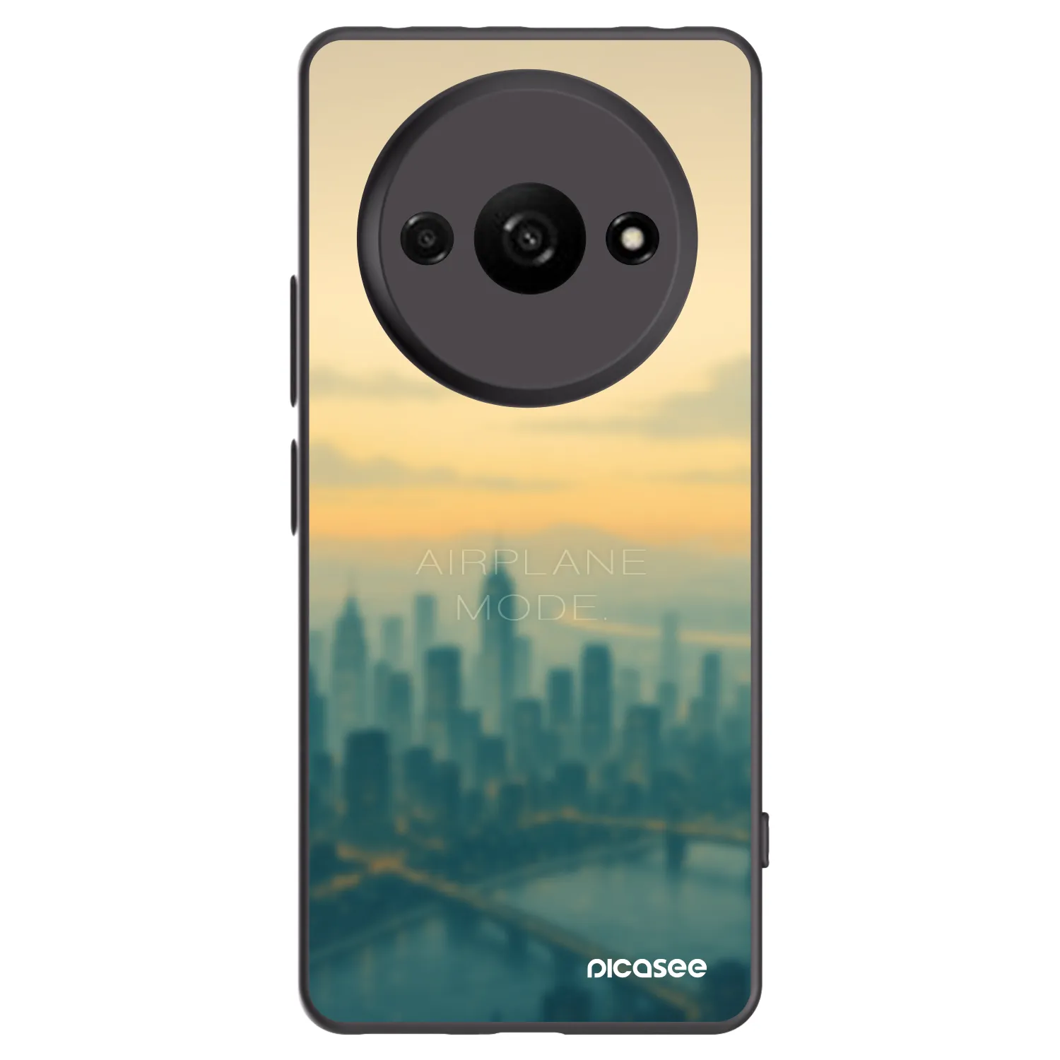 Picasee fekete szilikon tok az alábbi mobiltelefonokra Xiaomi Redmi A3 - Airplane mode