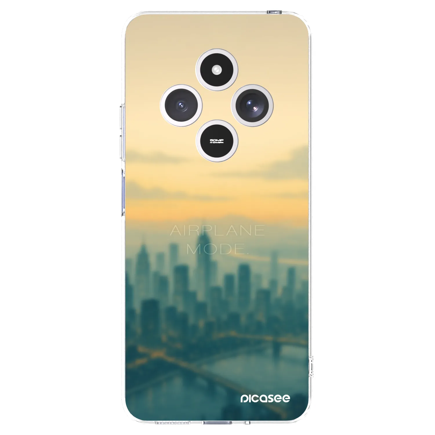 Picasee átlátszó szilikon tok az alábbi mobiltelefonokra Xiaomi Redmi 14C - Airplane mode