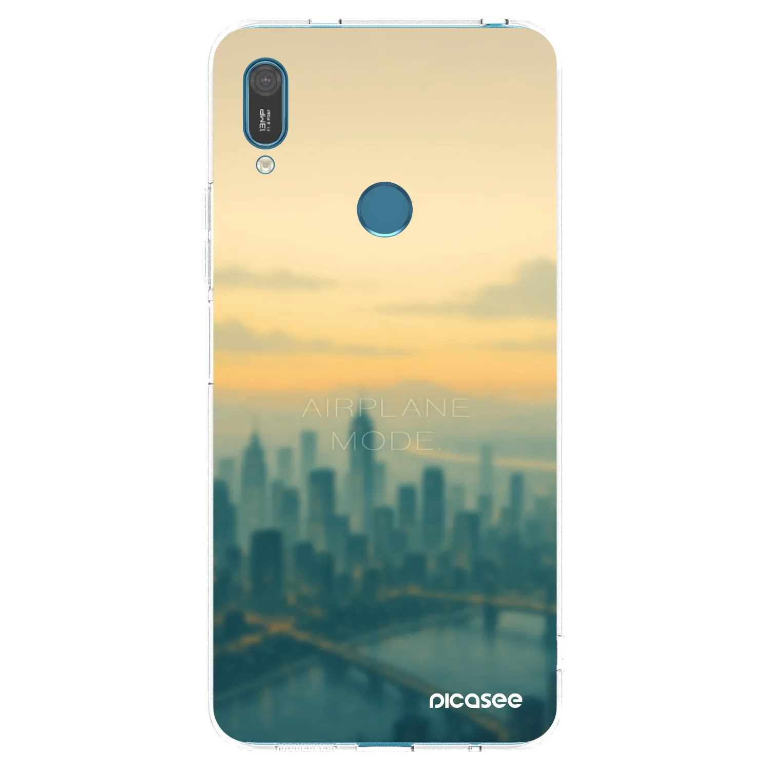 Picasee átlátszó szilikon tok az alábbi mobiltelefonokra Huawei Y7 2019 - Airplane mode