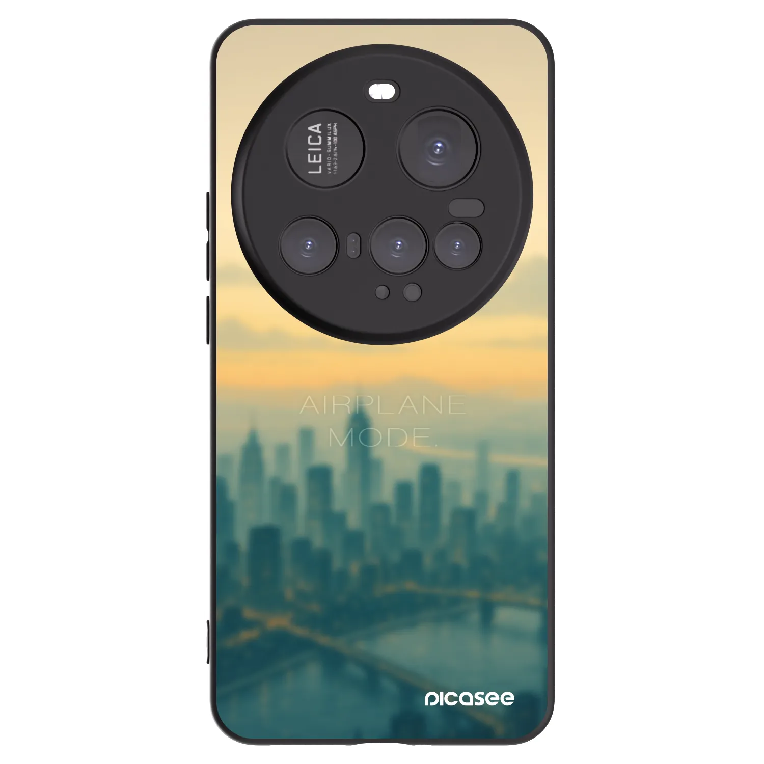 Picasee fekete szilikon tok az alábbi mobiltelefonokra Xiaomi 15 Ultra - Airplane mode