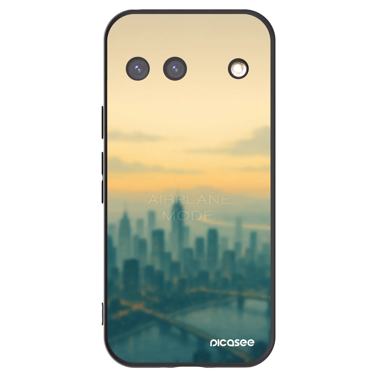 Picasee fekete szilikon tok az alábbi mobiltelefonokra Google Pixel 9 - Airplane mode