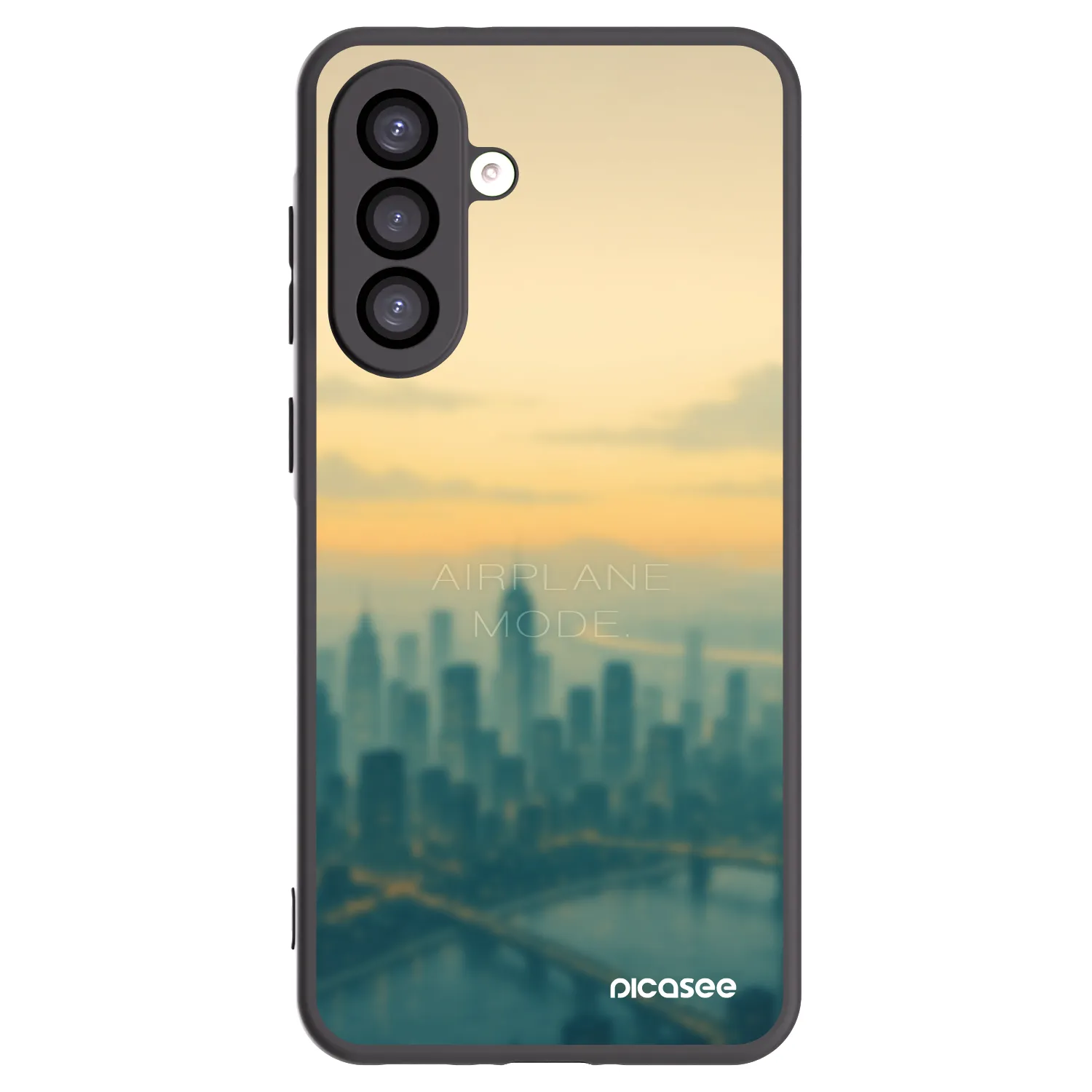 Picasee fekete szilikon tok az alábbi mobiltelefonokra Samsung Galaxy A26 5G A266B - Airplane mode