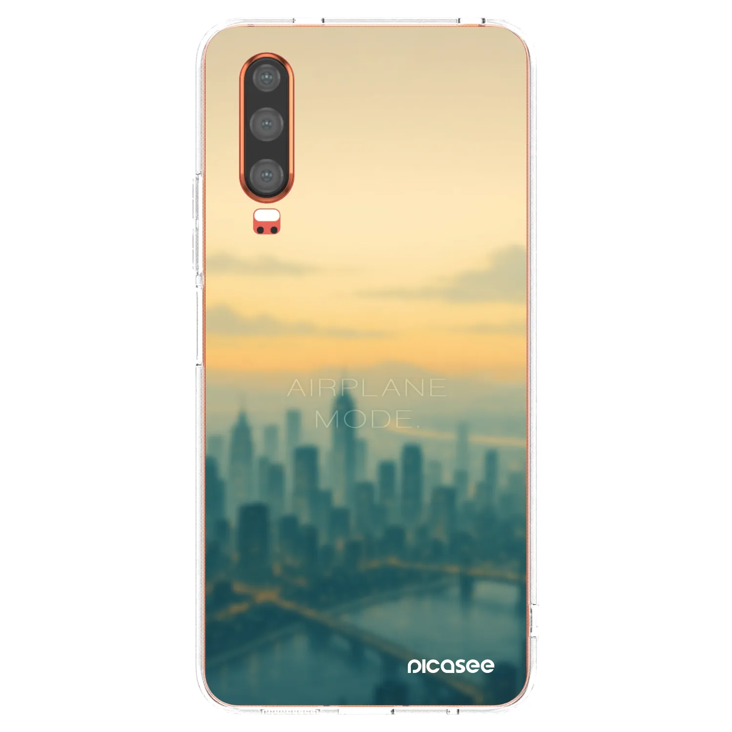 Picasee átlátszó szilikon tok az alábbi mobiltelefonokra Huawei P30 - Airplane mode
