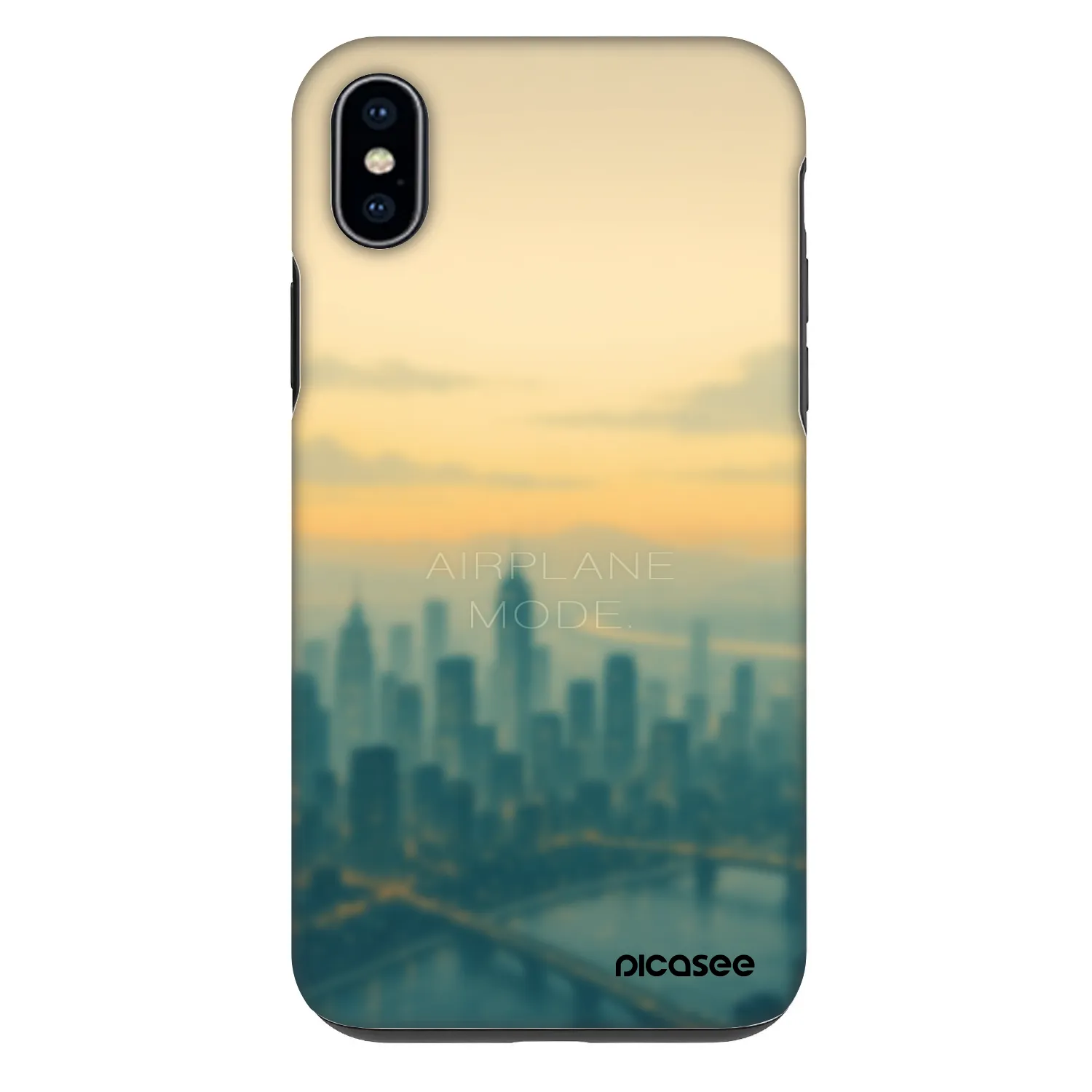 Picasee Fashion Case Apple iPhone XS Max - Airplane mode
