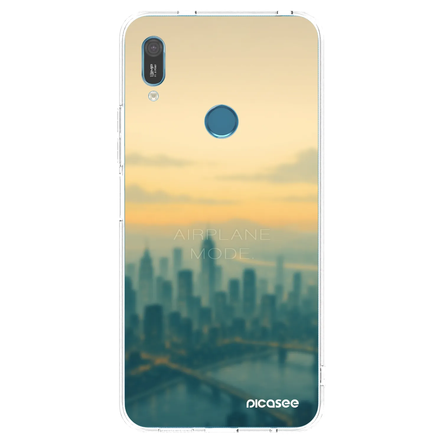 Picasee átlátszó szilikon tok az alábbi mobiltelefonokra Huawei Y6 2019 - Airplane mode