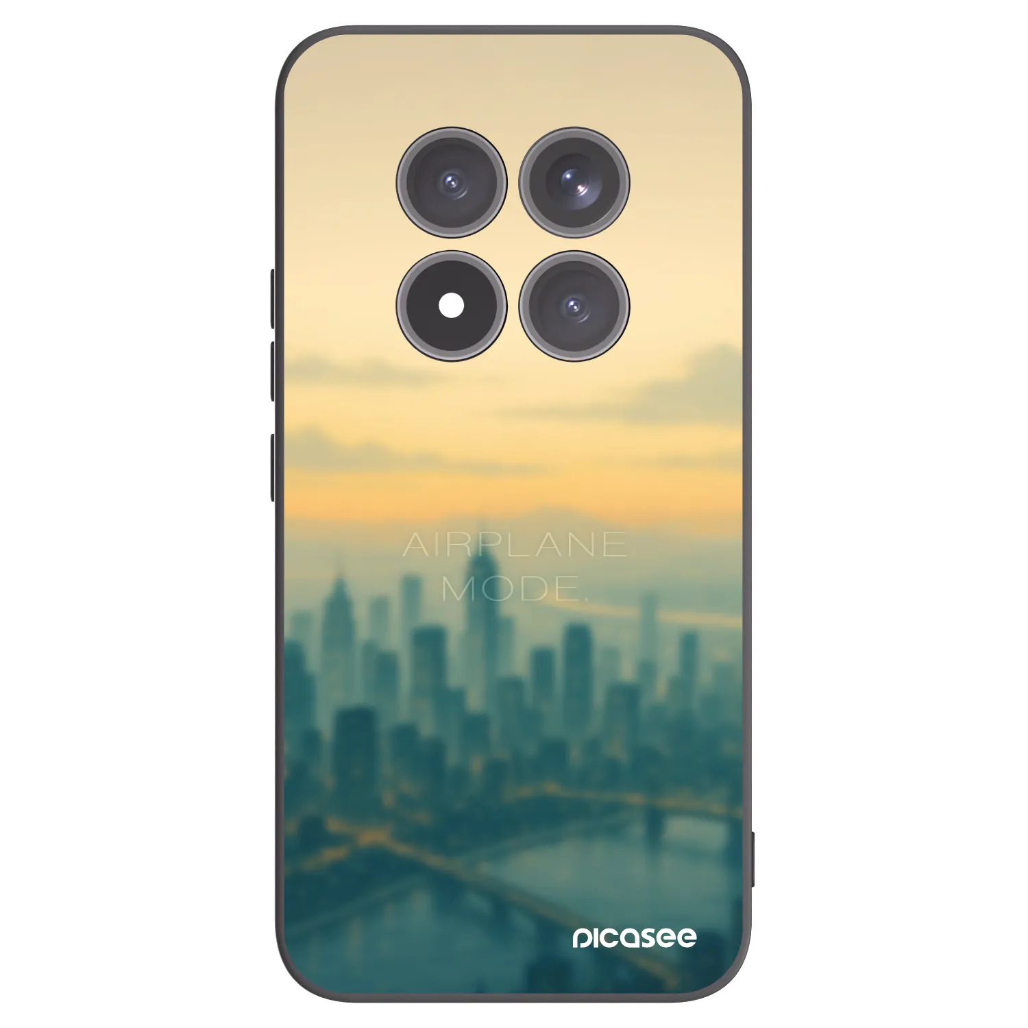 Picasee fekete szilikon tok az alábbi mobiltelefonokra Xiaomi Redmi Note 15 Pro+ - Airplane mode