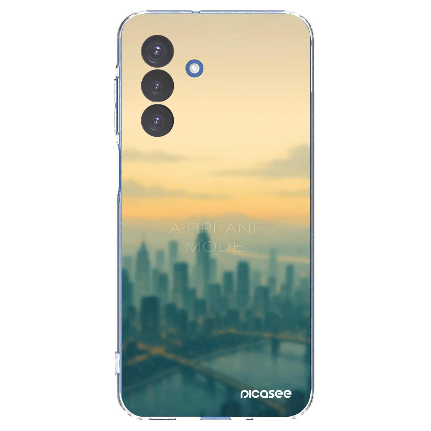 Picasee átlátszó szilikon tok az alábbi mobiltelefonokra Samsung Galaxy A17 5G - Airplane mode