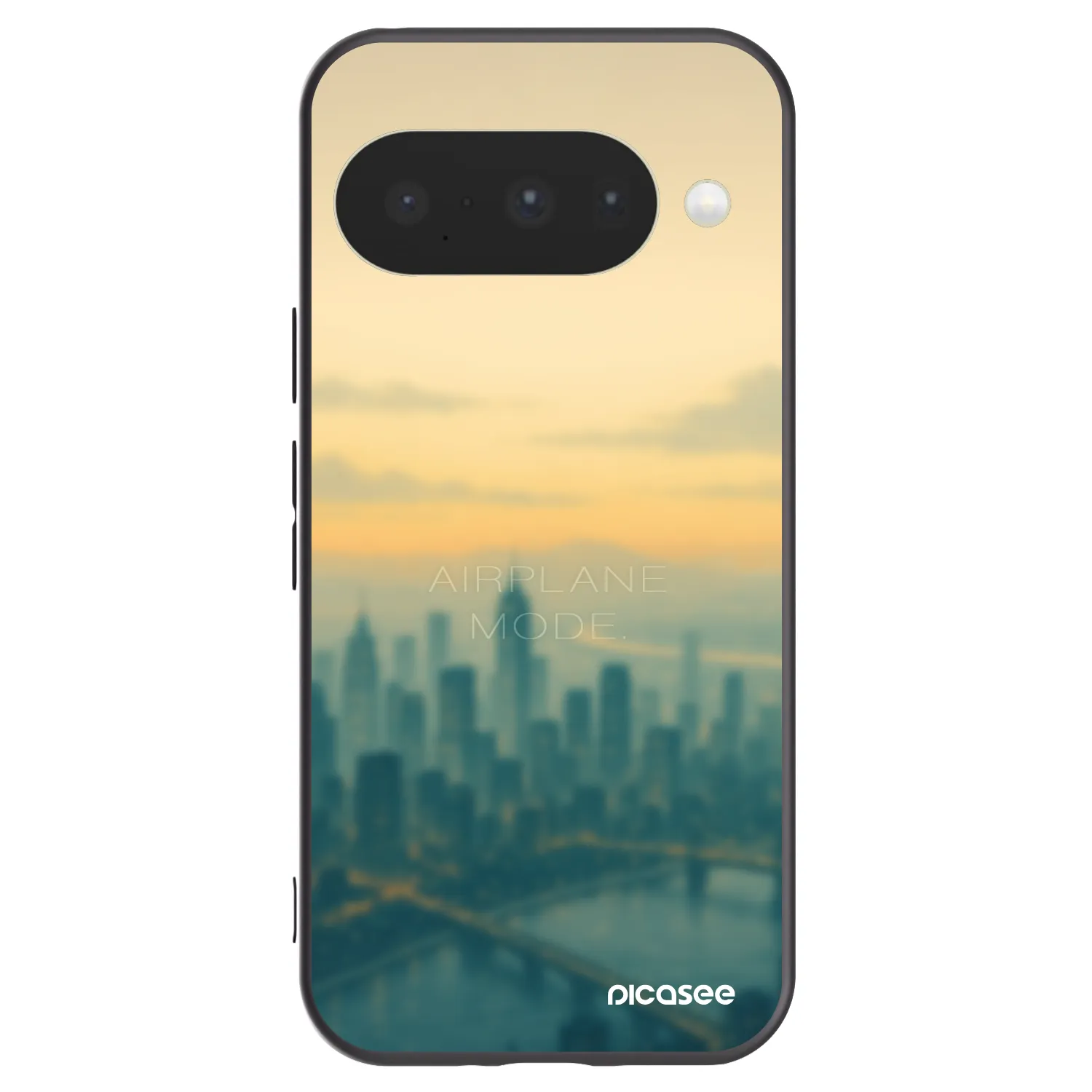 Picasee fekete szilikon tok az alábbi mobiltelefonokra Google Pixel 10 - Airplane mode