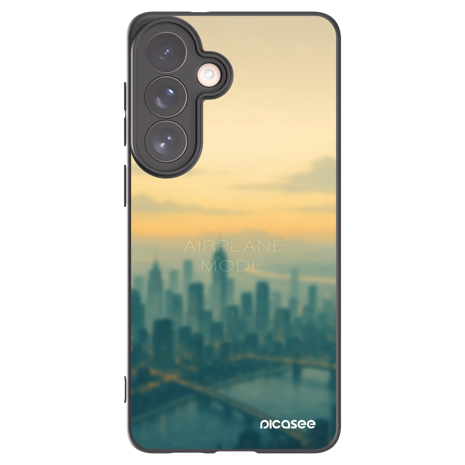 Picasee fekete szilikon tok az alábbi mobiltelefonokra Samsung Galaxy S26+ - Airplane mode