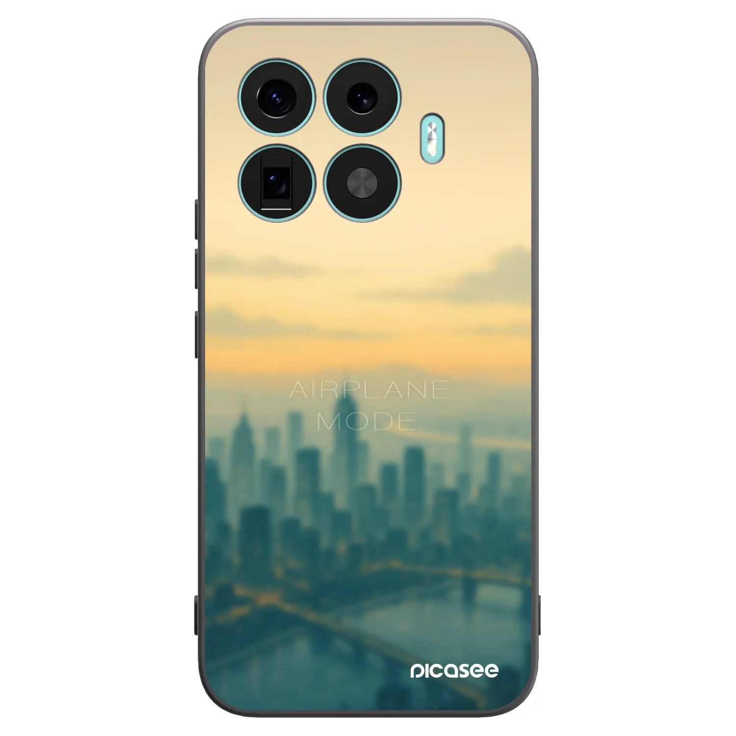 Picasee fekete szilikon tok az alábbi mobiltelefonokra Xiaomi 17T Pro - Airplane mode