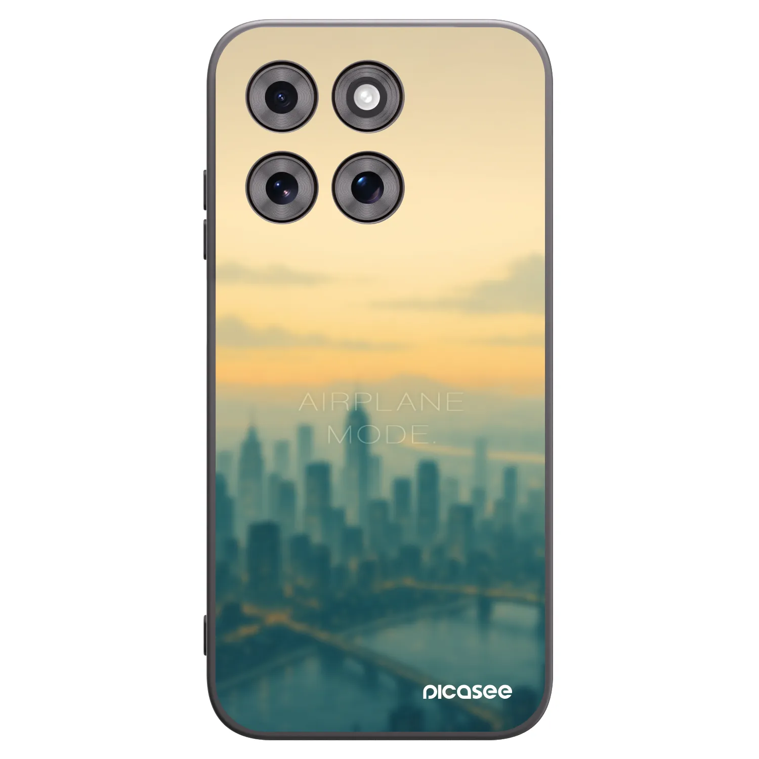 Picasee fekete szilikon tok az alábbi mobiltelefonokra Motorola Moto G77 - Airplane mode
