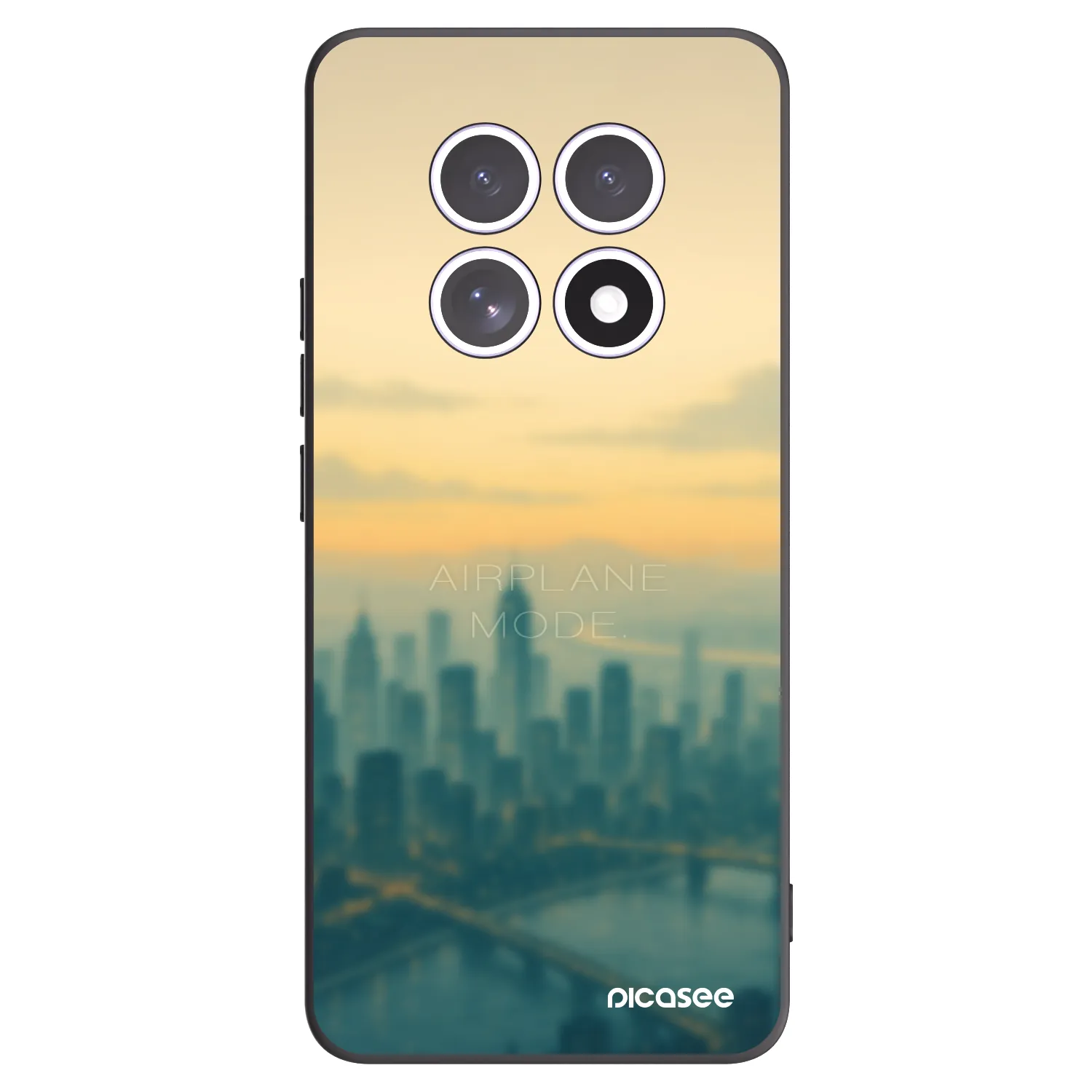 Picasee fekete szilikon tok az alábbi mobiltelefonokra Xiaomi Redmi Note 15 5G - Airplane mode