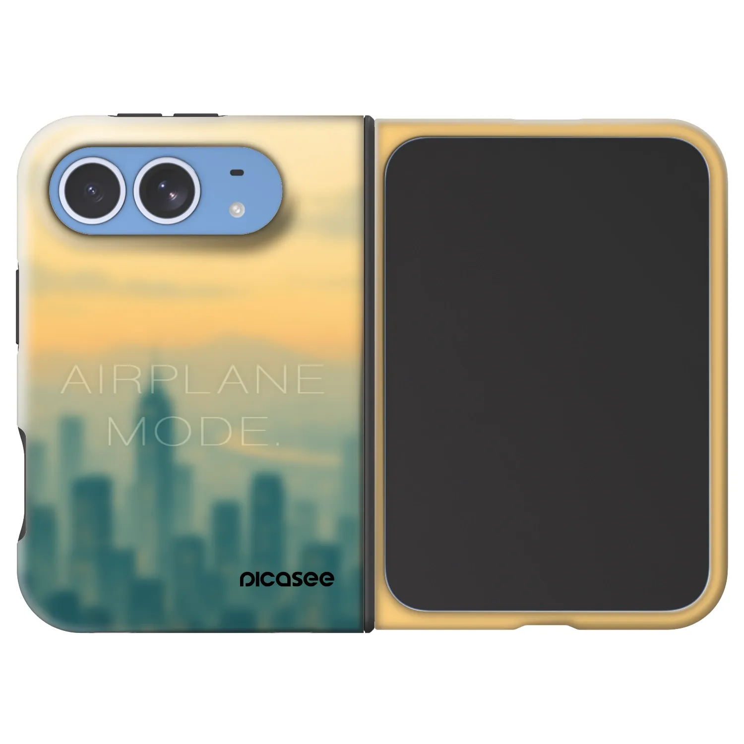 Picasee Fashion Case MagSafe Apple iPhone Duo - Airplane mode