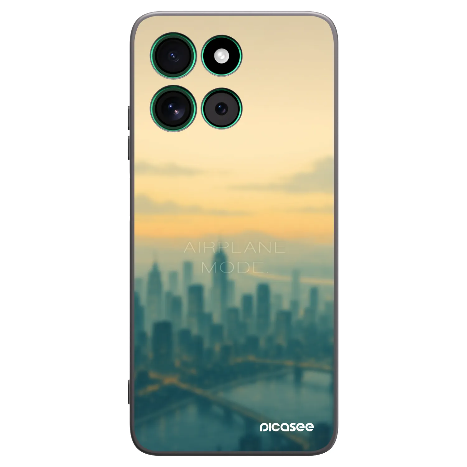 Picasee fekete szilikon tok az alábbi mobiltelefonokra Motorola Moto G57 Power - Airplane mode