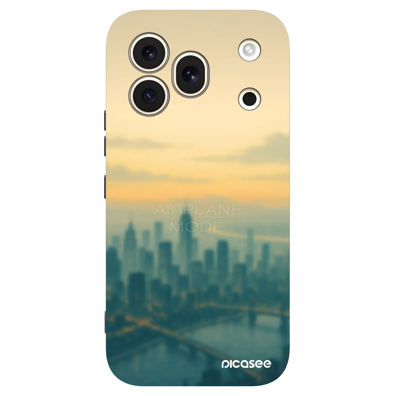 Picasee fekete szilikon tok az alábbi mobiltelefonokra Honor 600 Pro - Airplane mode