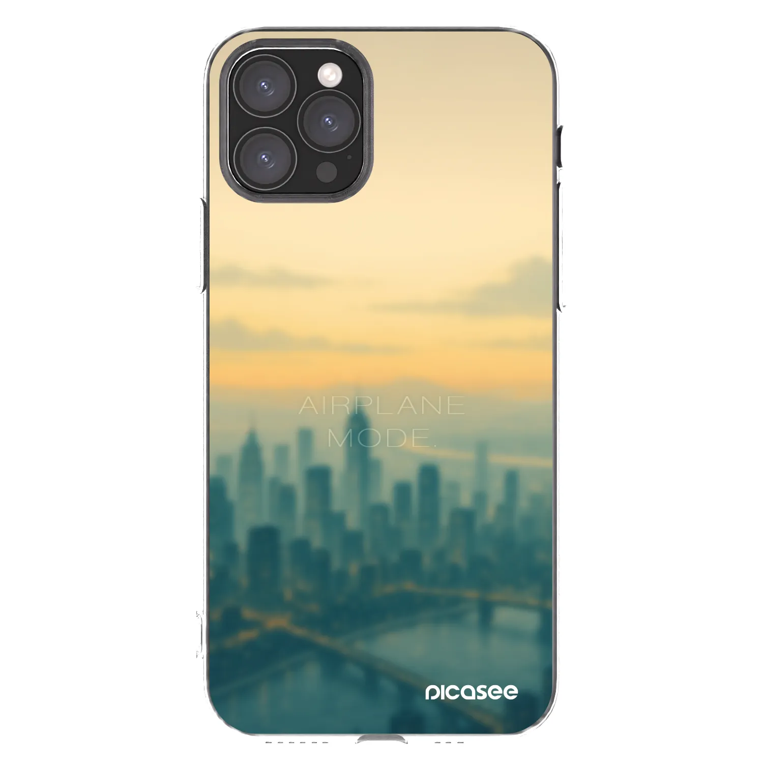 Picasee átlátszó szilikon tok az alábbi mobiltelefonokra Apple iPhone 11 Pro - Airplane mode