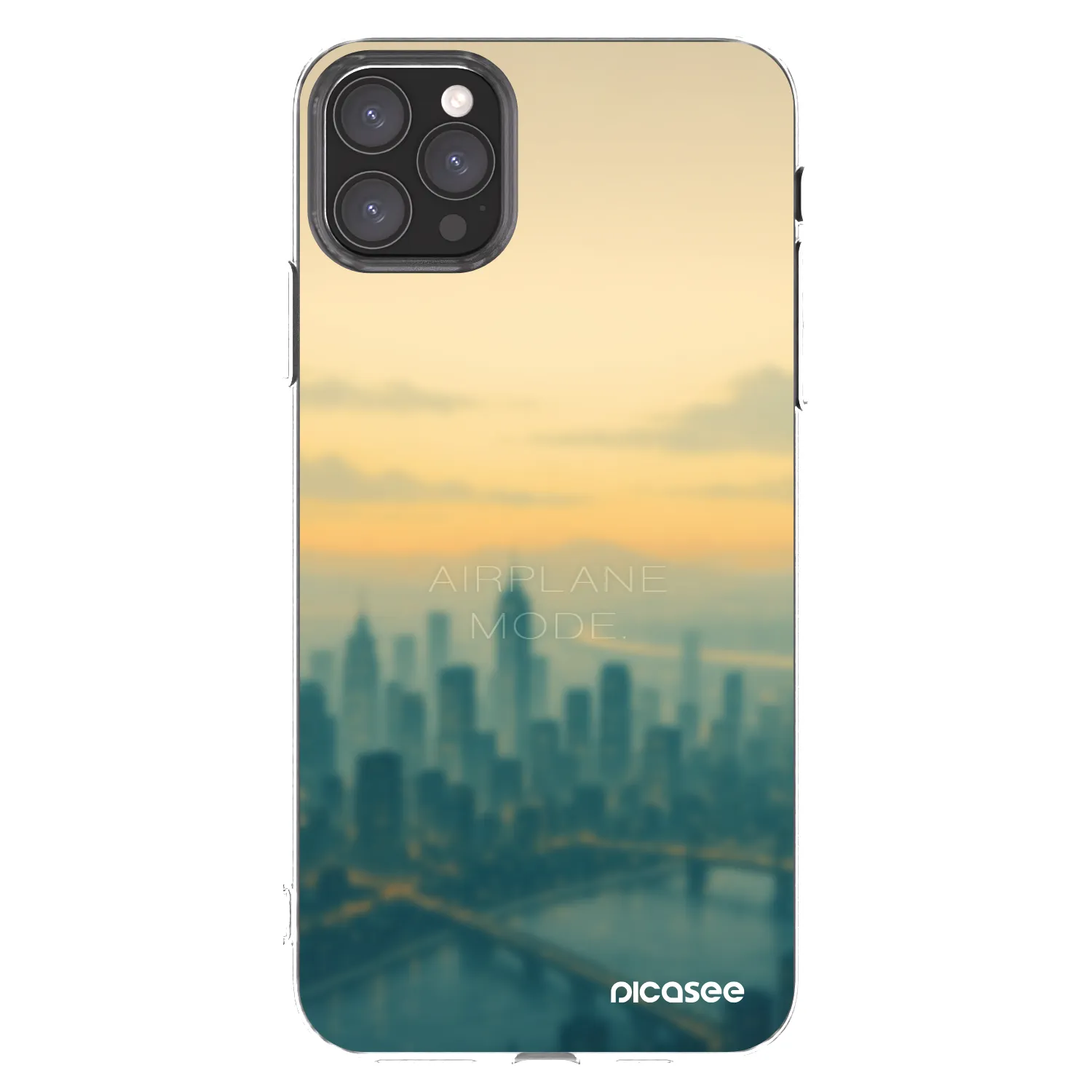 Picasee átlátszó szilikon tok az alábbi mobiltelefonokra Apple iPhone 11 Pro Max - Airplane mode