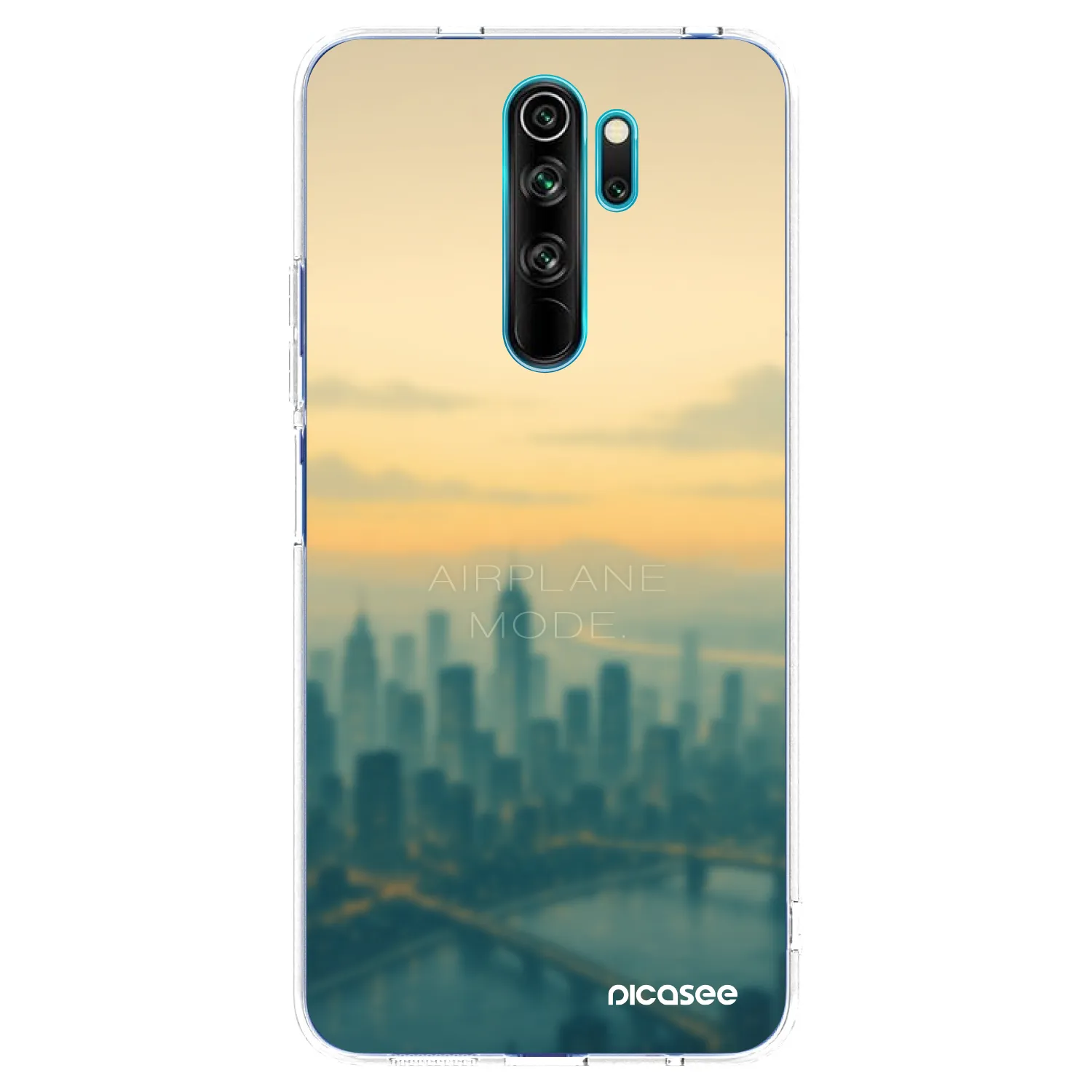 Picasee átlátszó szilikon tok az alábbi mobiltelefonokra Xiaomi Redmi Note 8 Pro - Airplane mode
