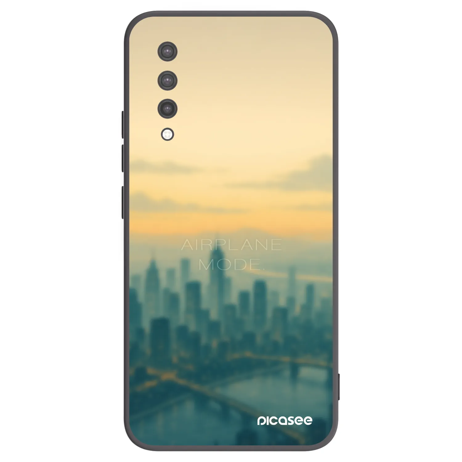 Picasee fekete szilikon tok az alábbi mobiltelefonokra Xiaomi Mi 9 Lite - Airplane mode