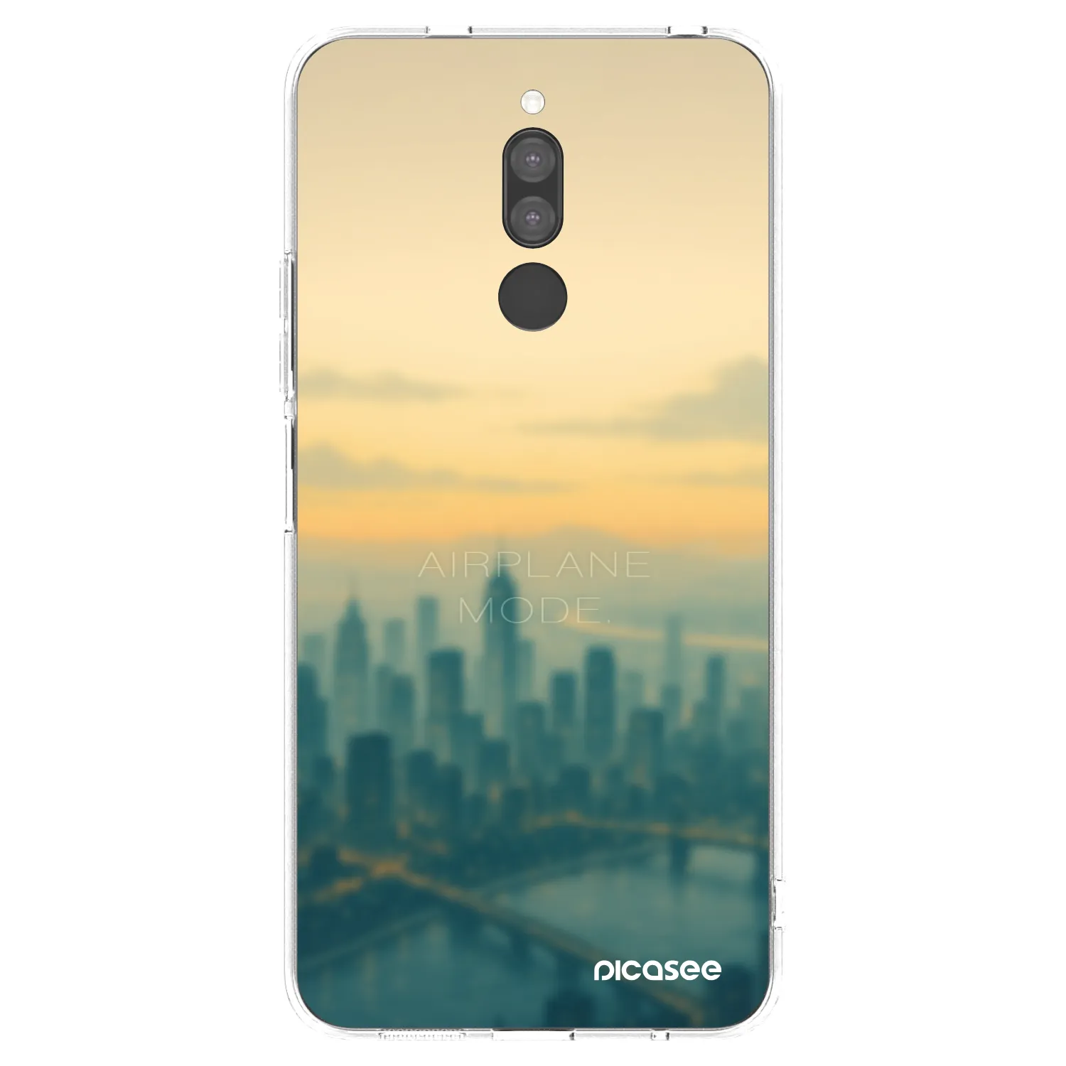 Picasee átlátszó szilikon tok az alábbi mobiltelefonokra Xiaomi Redmi 8 - Airplane mode