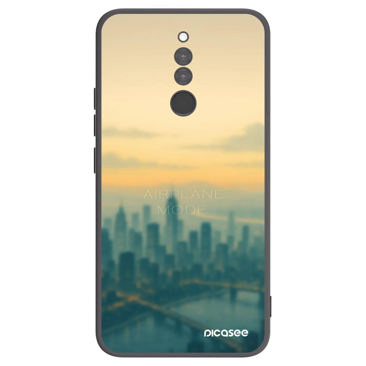 Picasee fekete szilikon tok az alábbi mobiltelefonokra Xiaomi Redmi 8 - Airplane mode